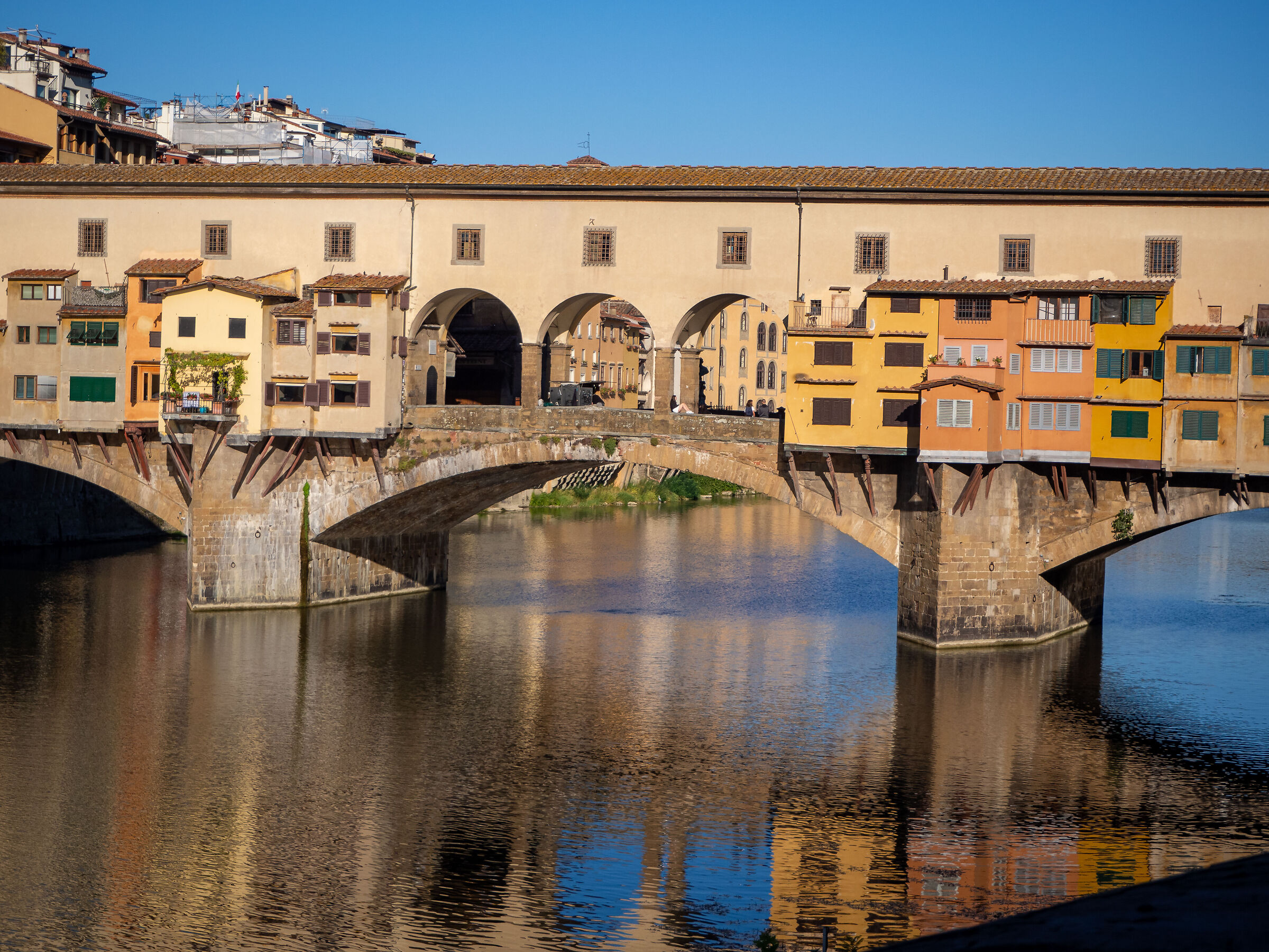 Old bridge seen from the Lungarno