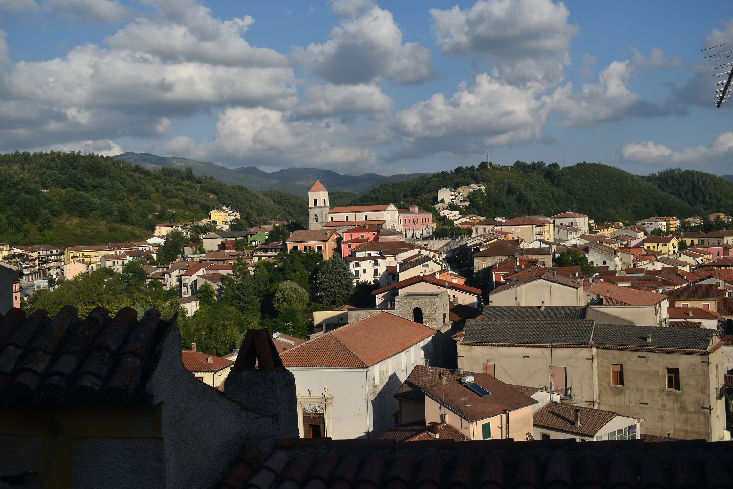 Panorama of Brienza