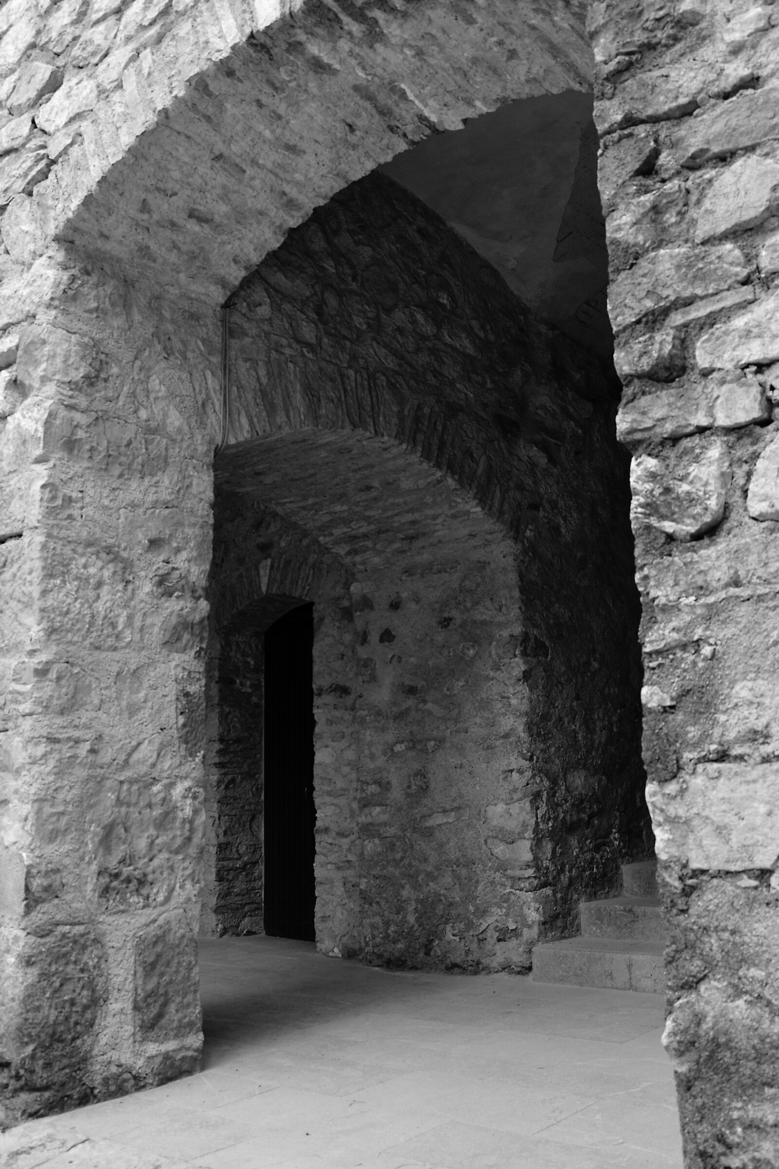 Geometries inside the Caracciolo Castle