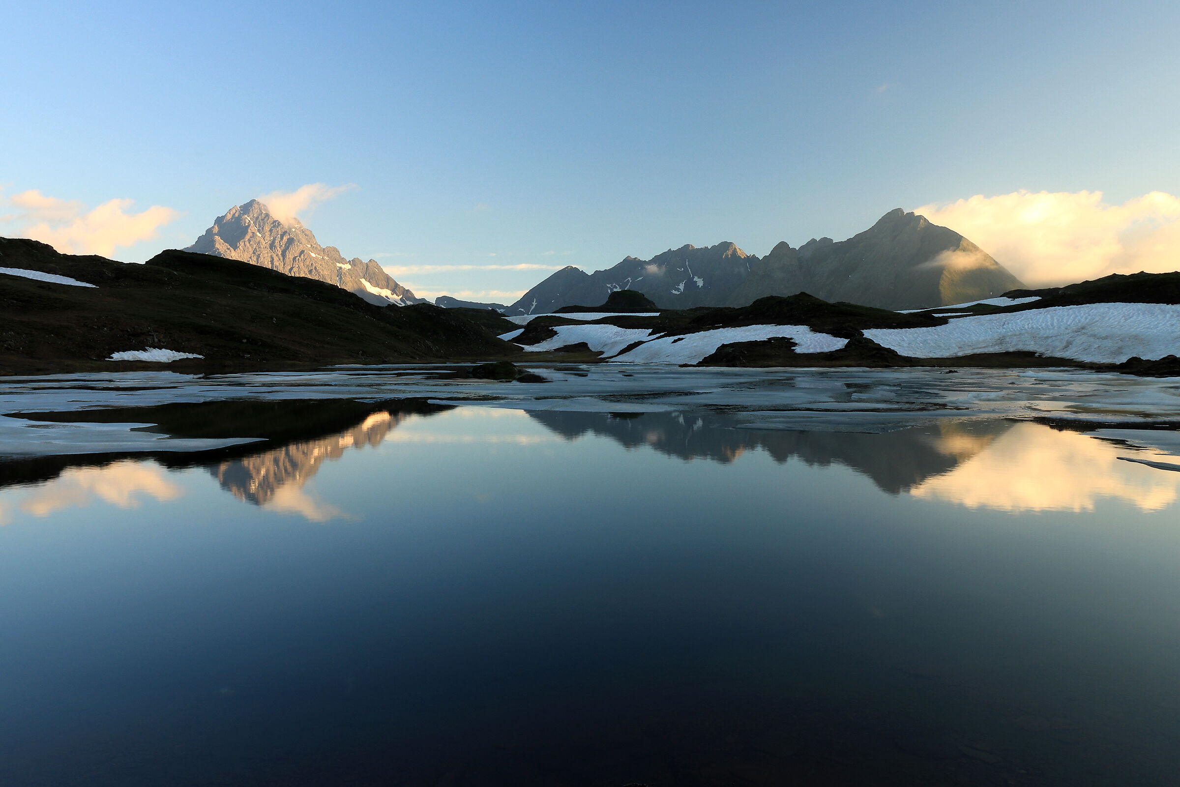 lago Cerviera - ultimo ghiaccio -