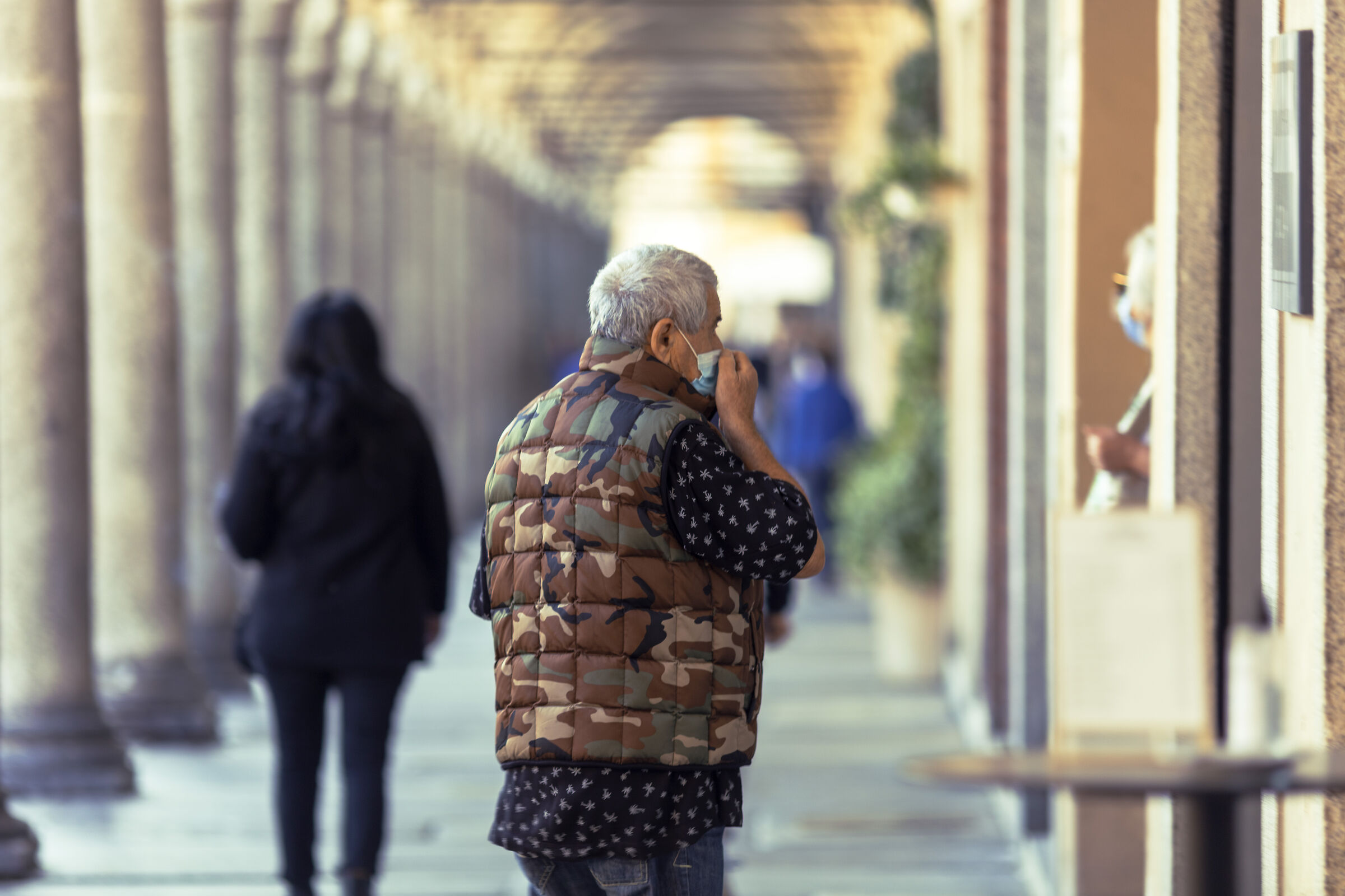 Allow, Madam, She has been watching Me for an hour