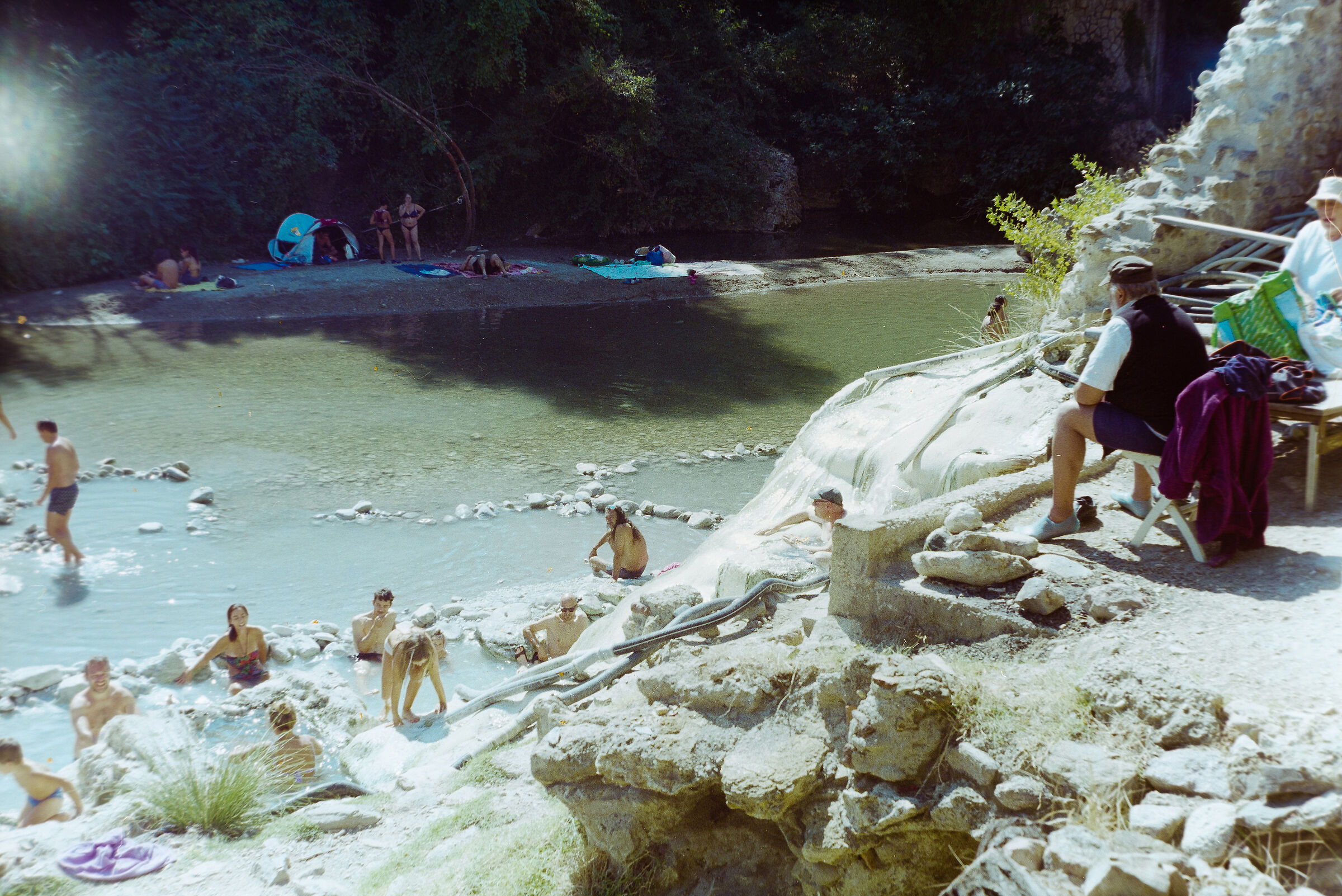 Thermal baths of Petriolo