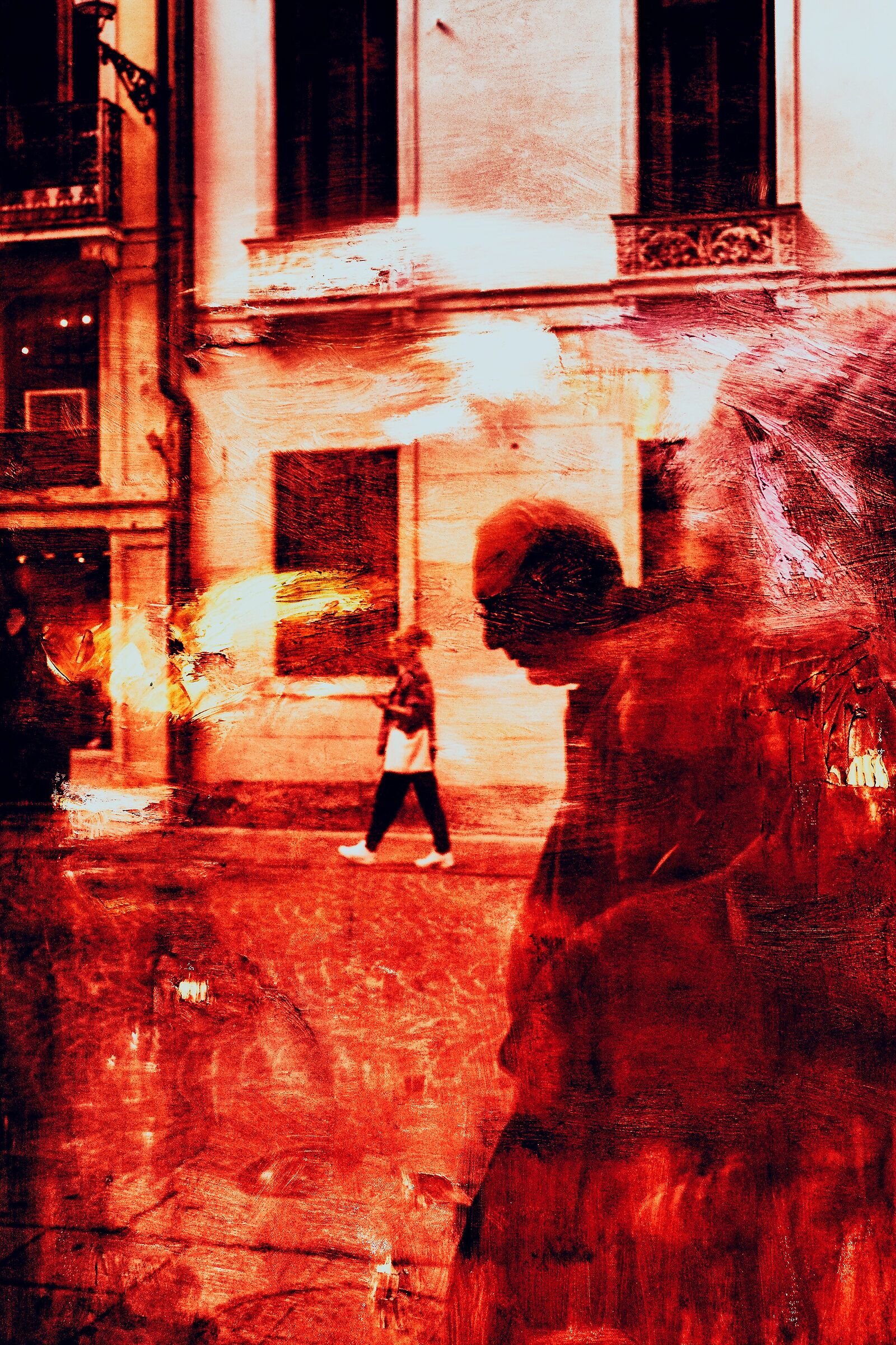 il colore della strada - cremisi