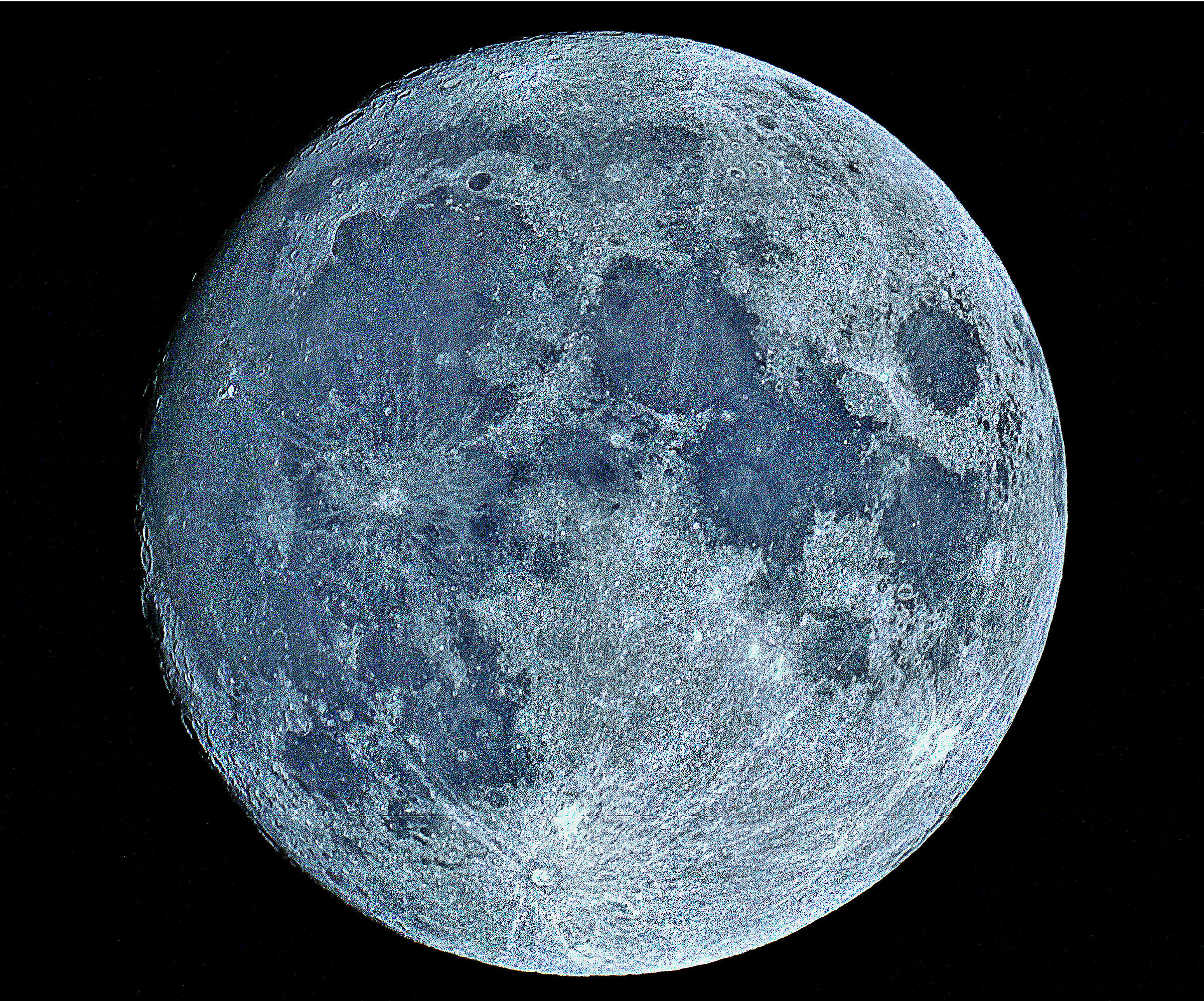 Almost full moon