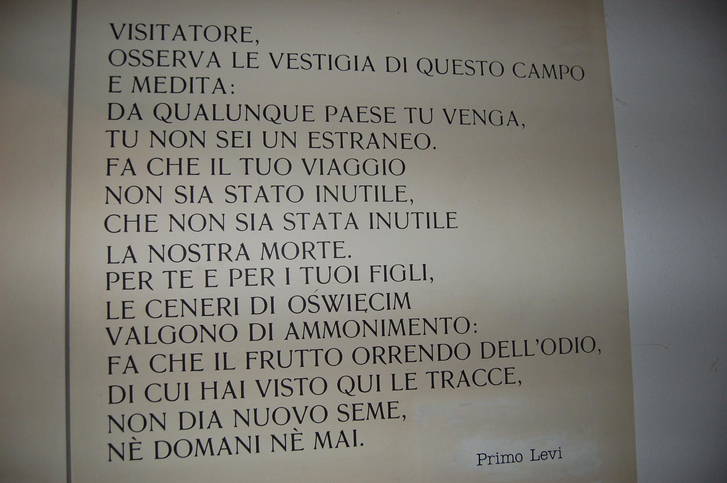 Primo Levi