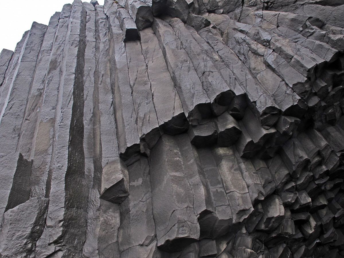 Basalt columns beach Reynisfjara