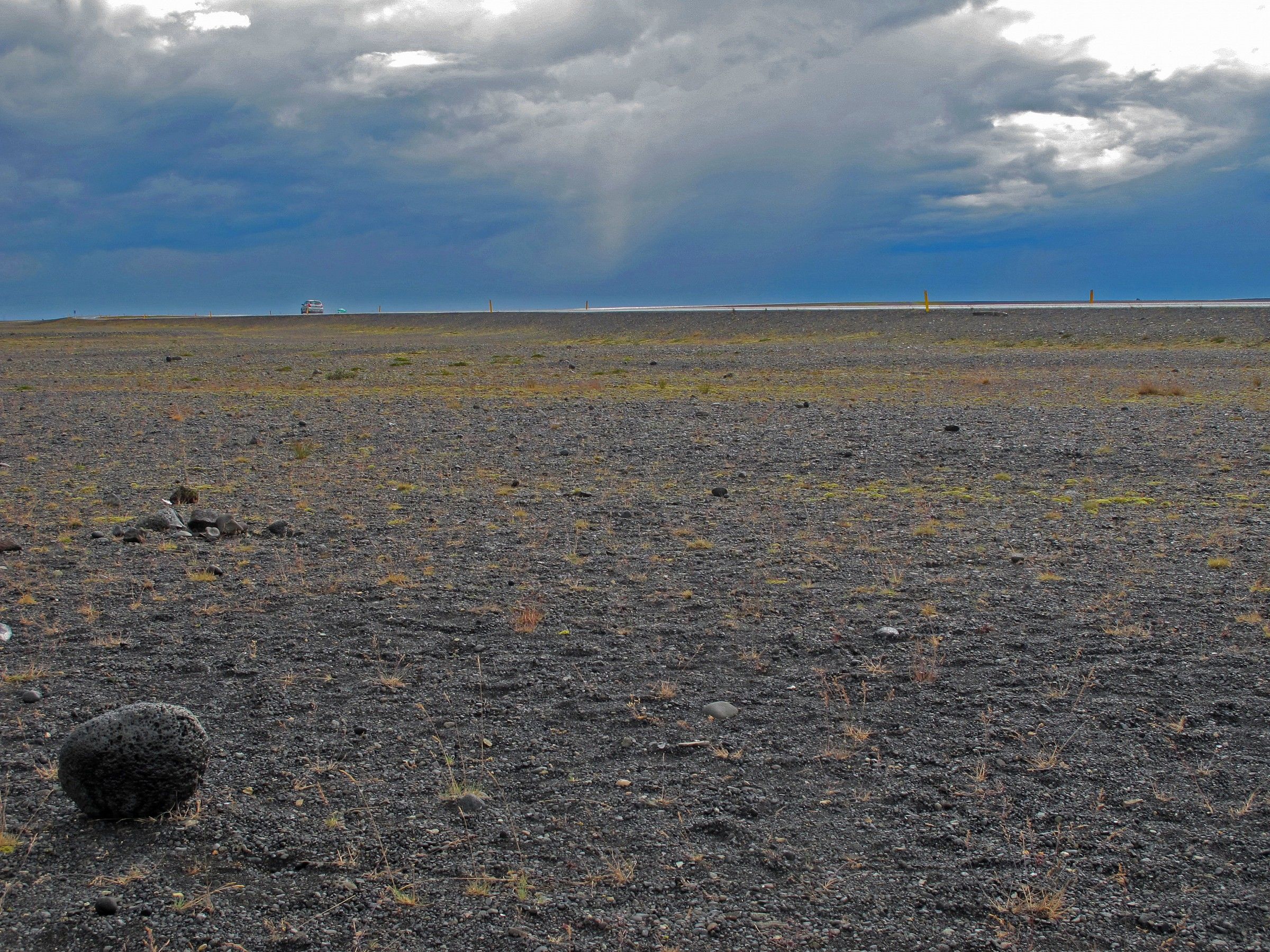 Arrival at Vatnajokull National Park Skaftafell-