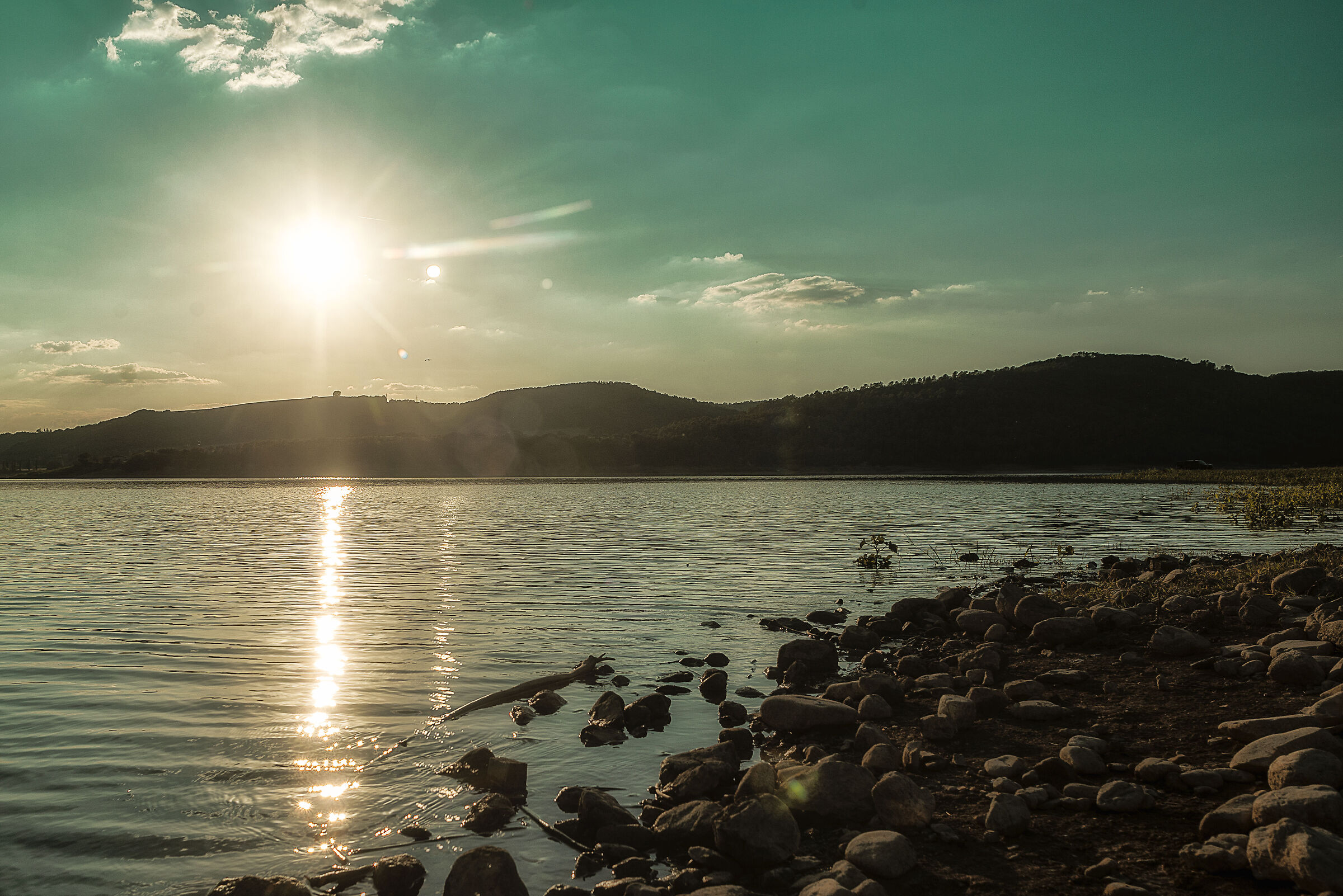 lago di corbara "il doppio riflesso"
