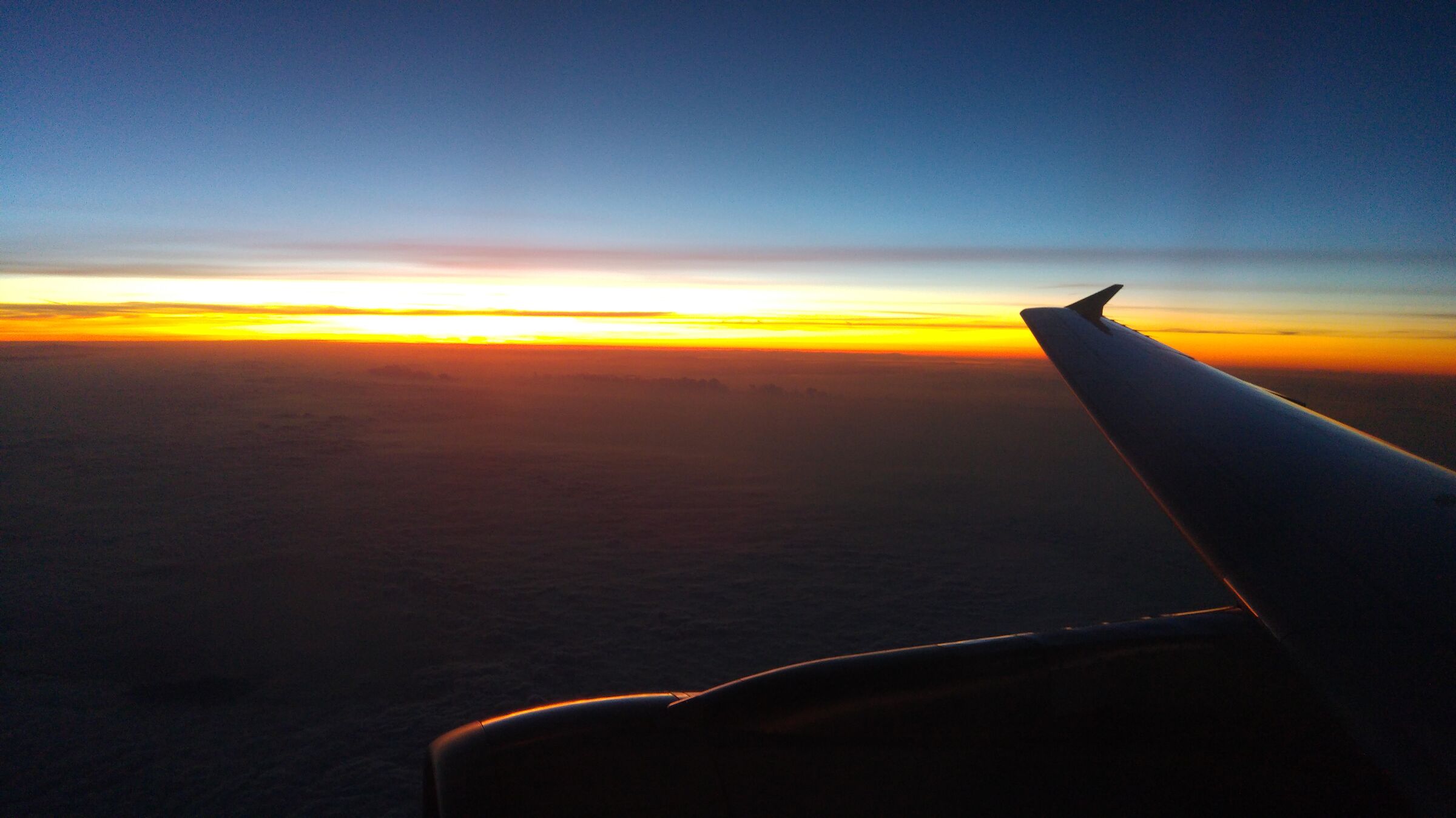 sunrise @ 30.000 ft