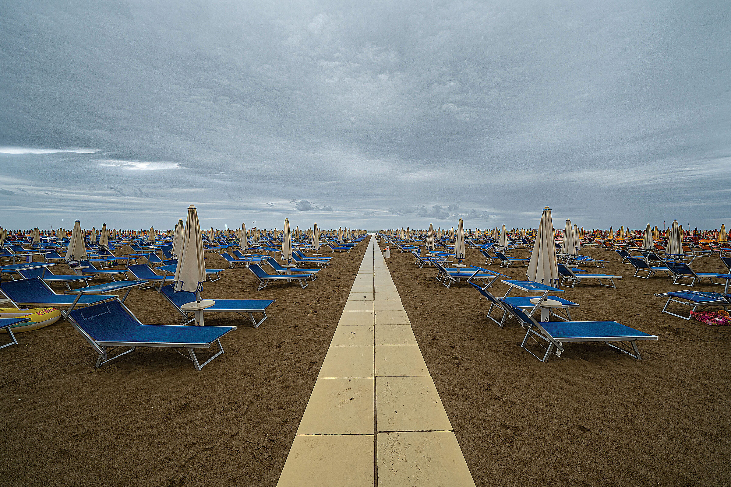 La spiaggia infinita - Rimini