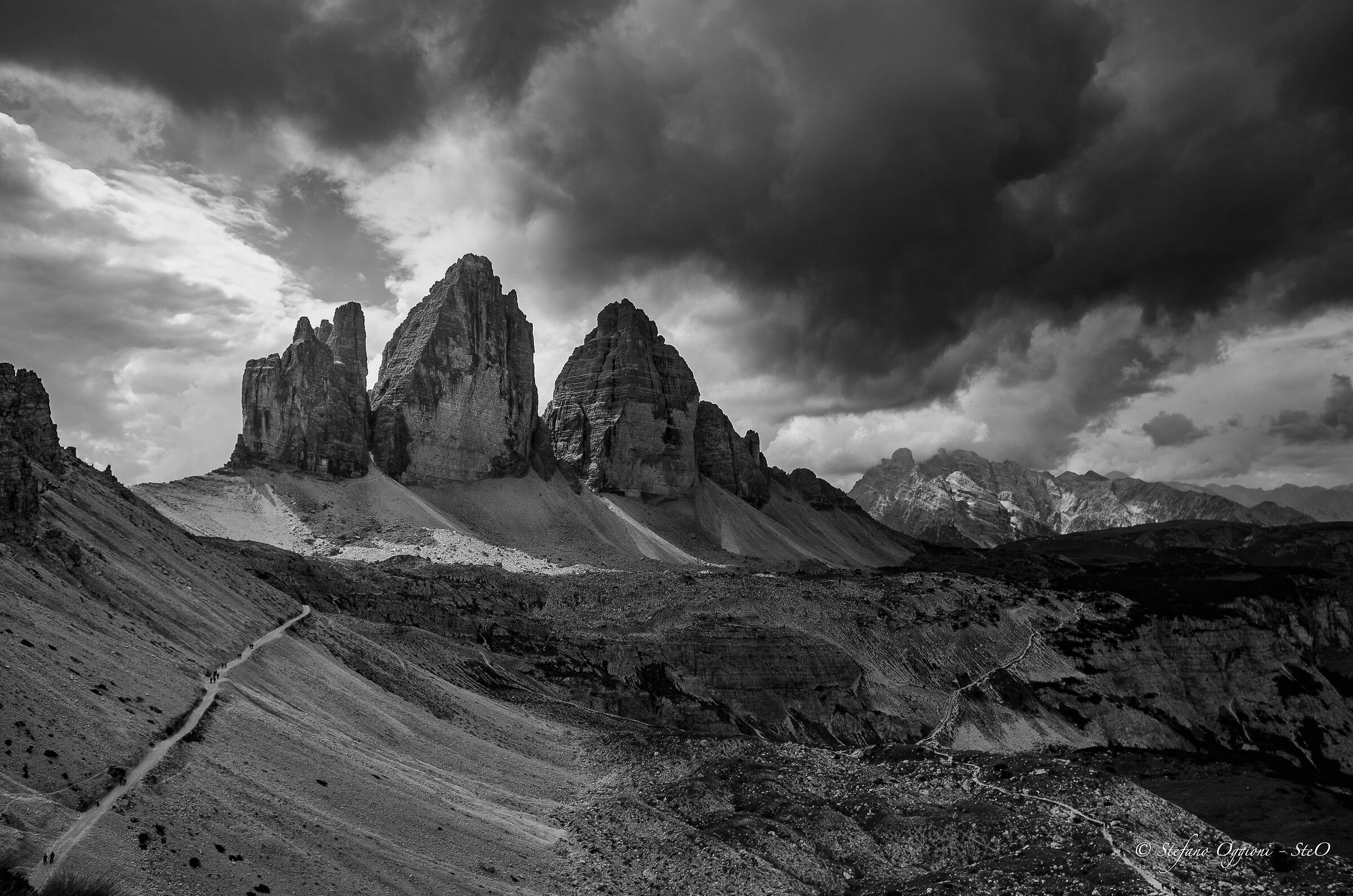 Three peaks of Lavaredo
