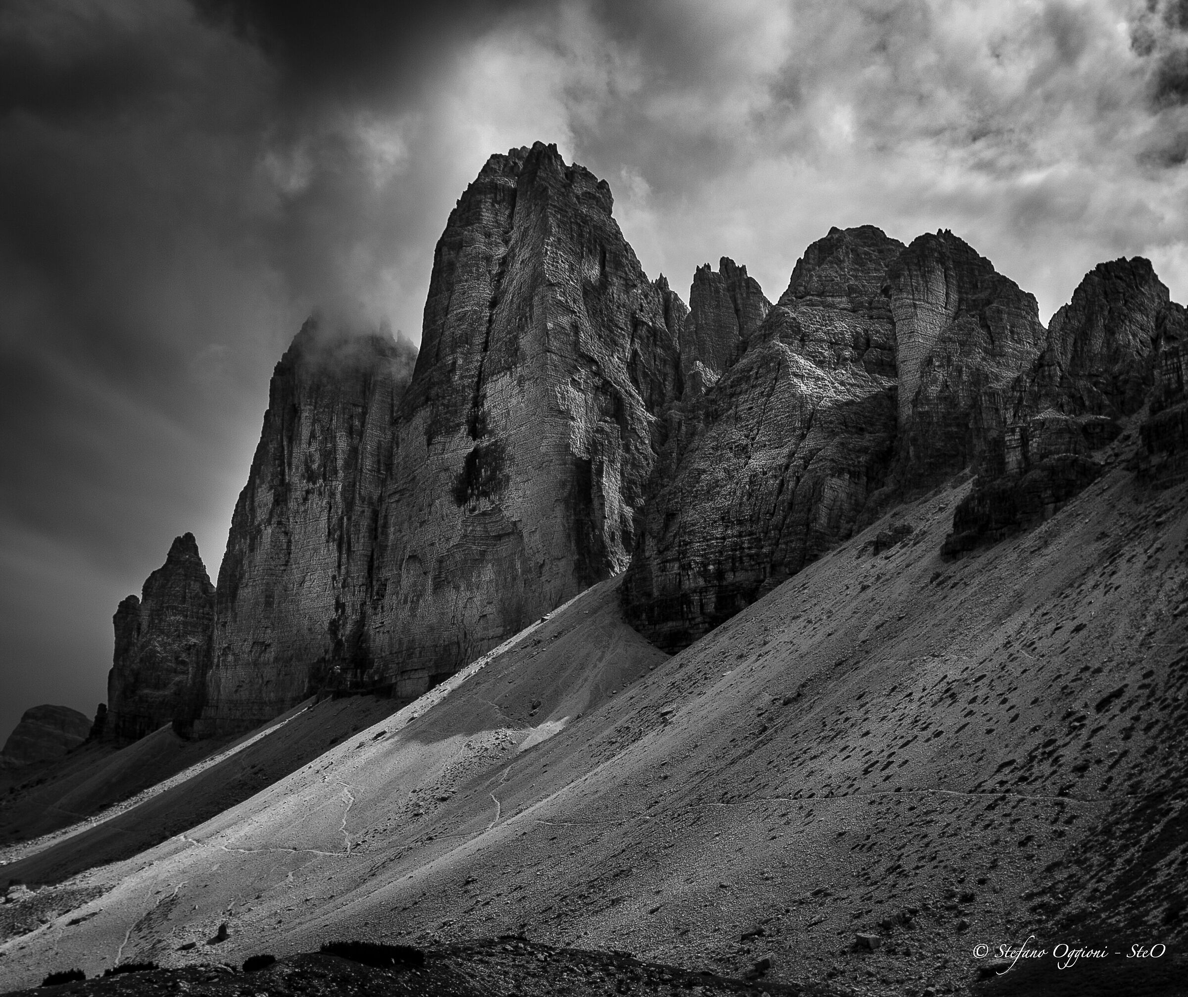 Three peaks of Lavaredo