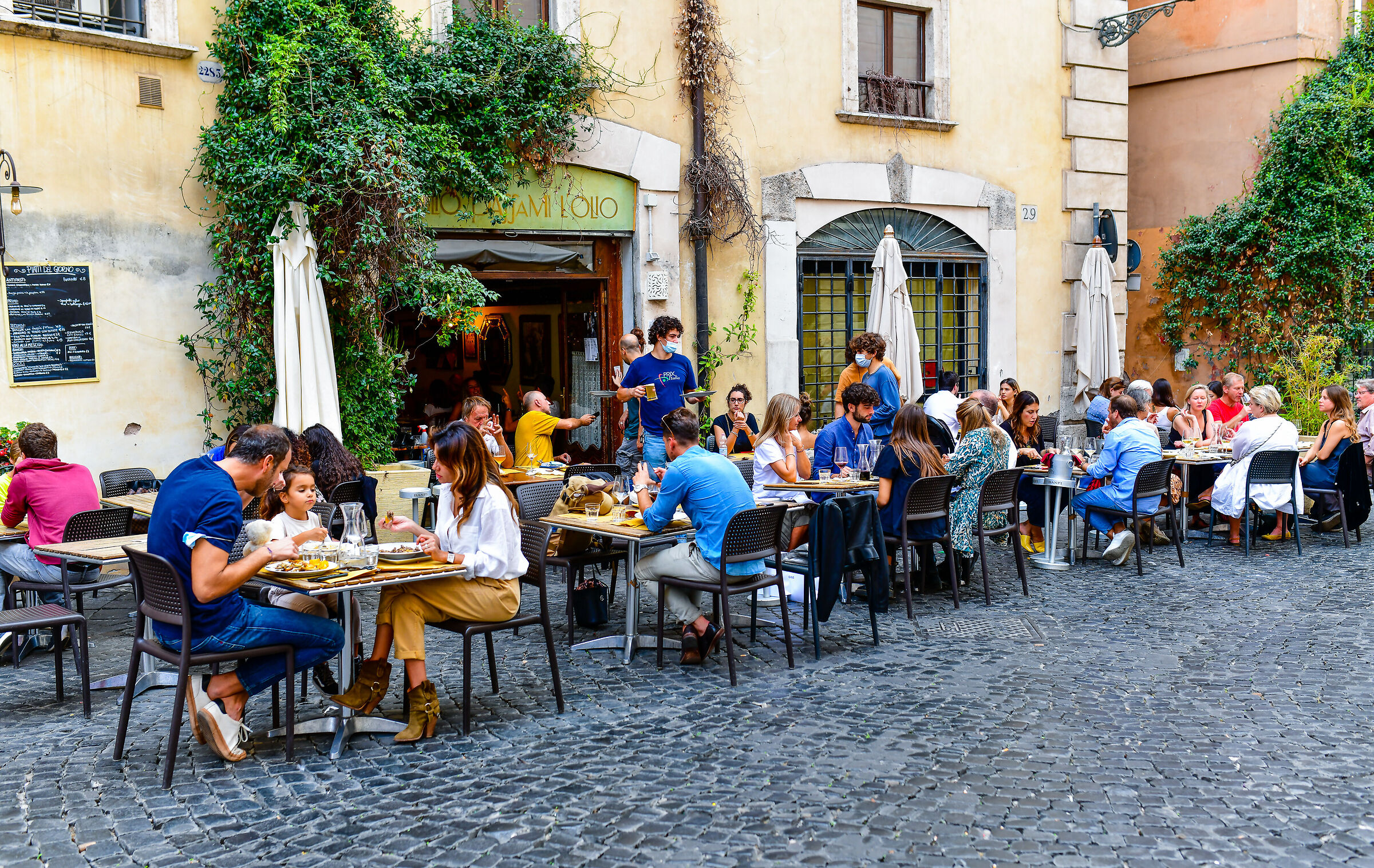 Rome, October 2021: we return to the trattoria!