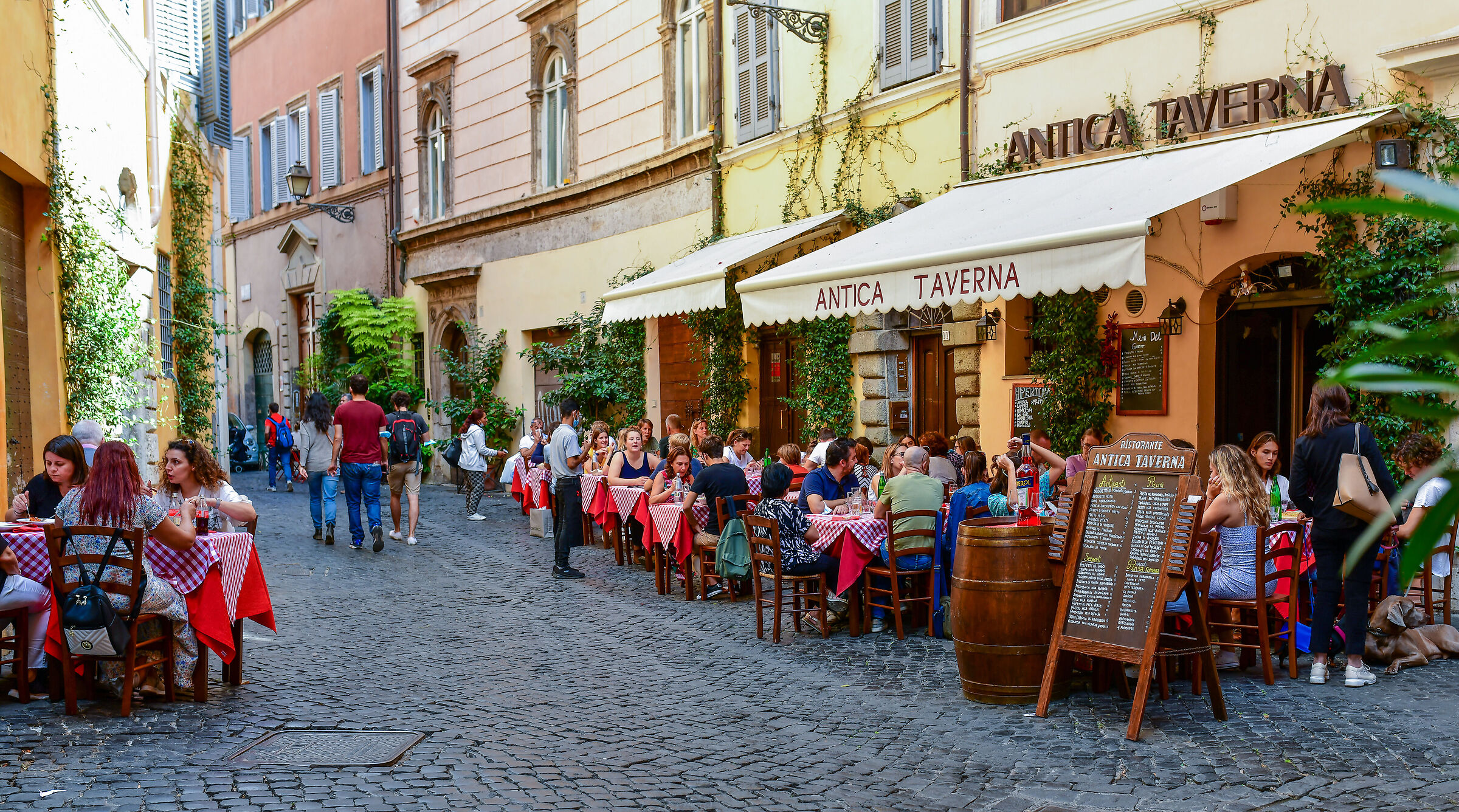 Rome, October 2021: we return to the trattoria!