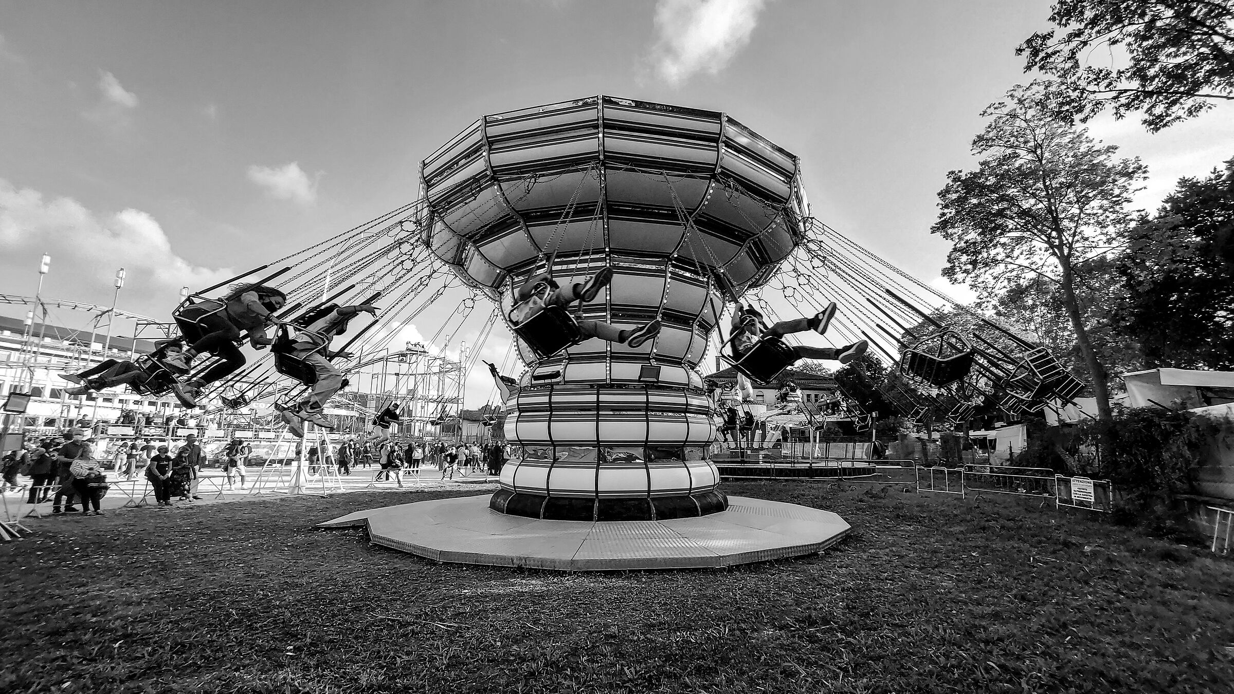 The carousel turns