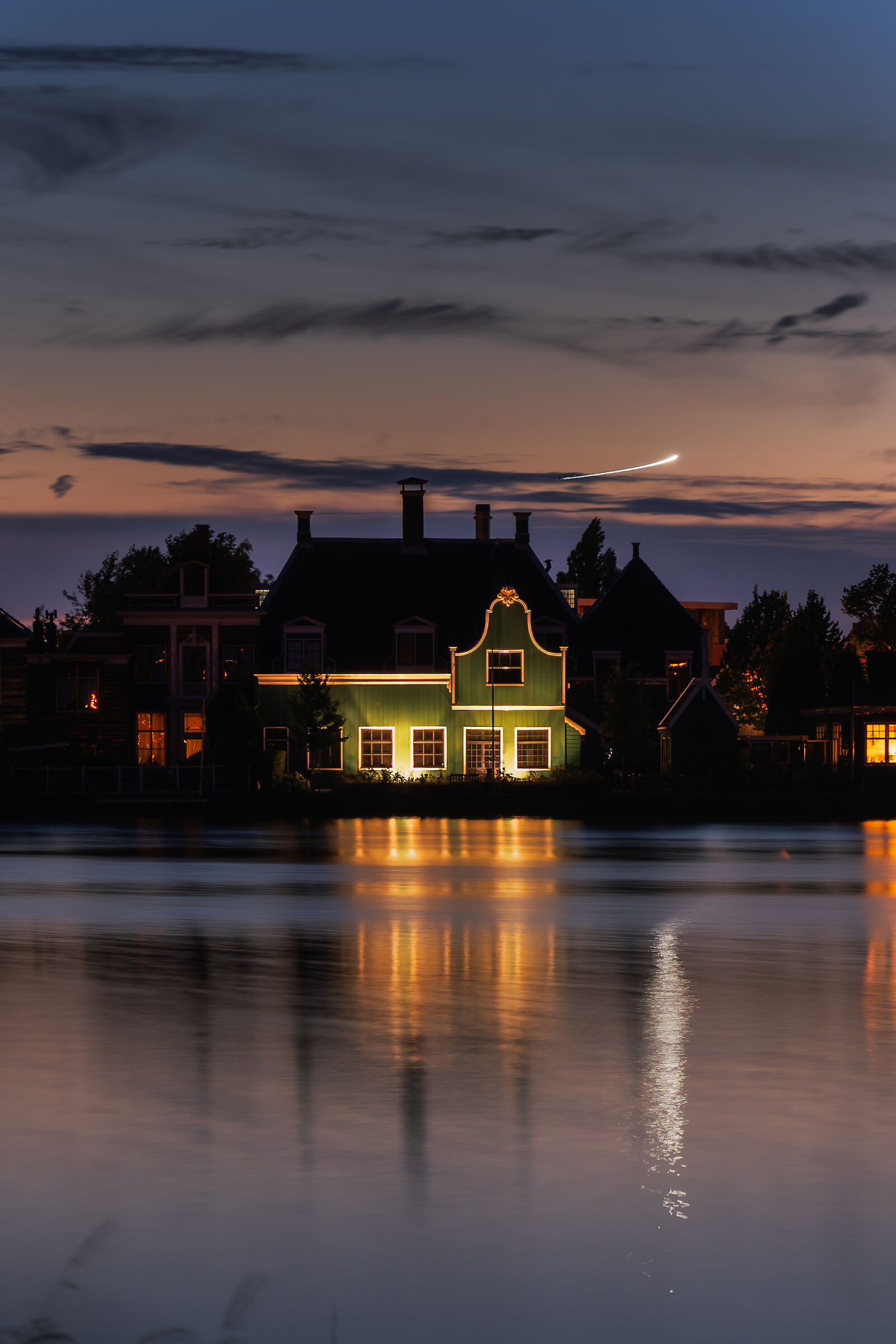 zaanse schans da un altro punto di vista