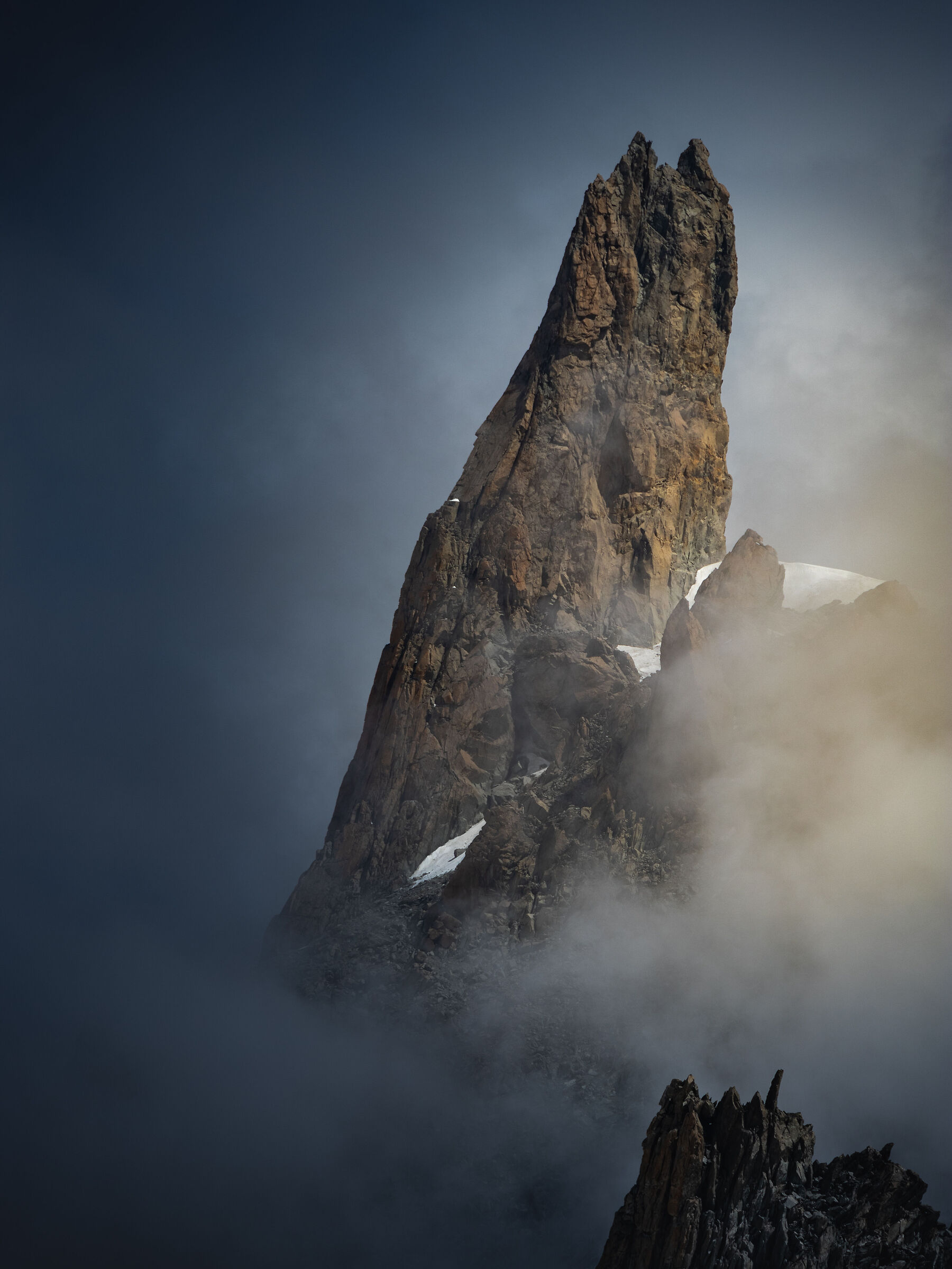 Above the clouds