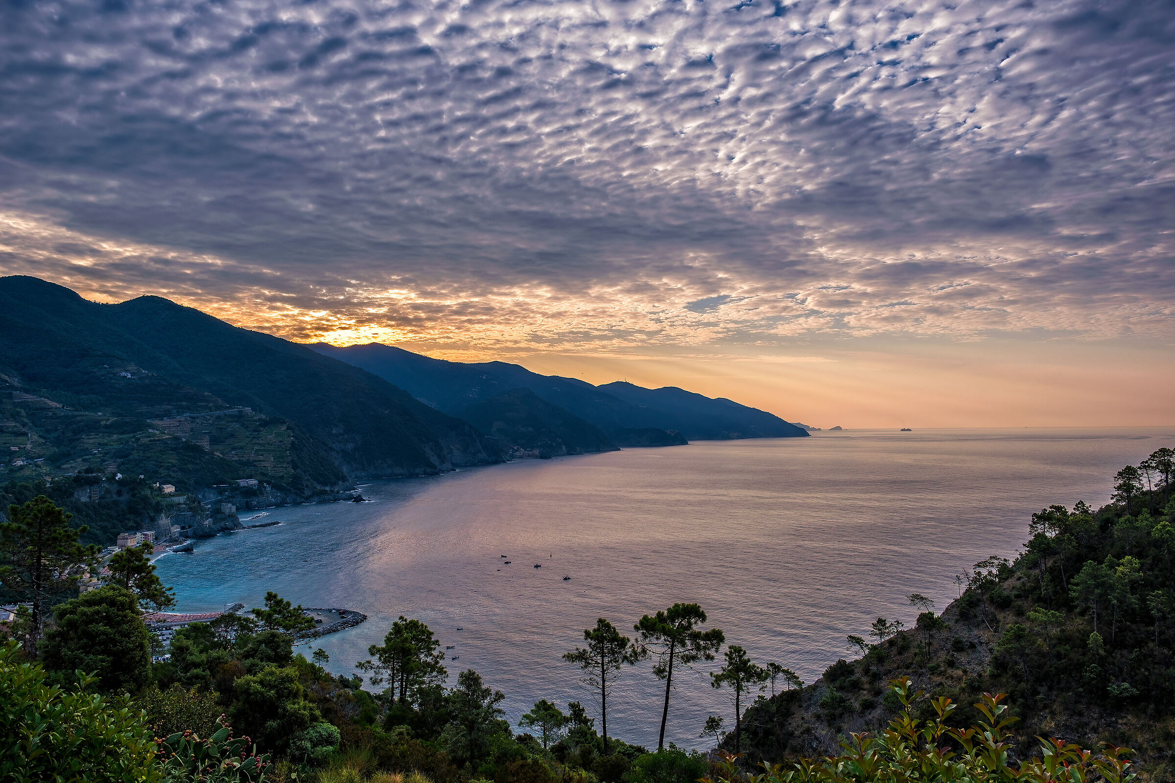 Sunrise on the Cinqueterre_soon after