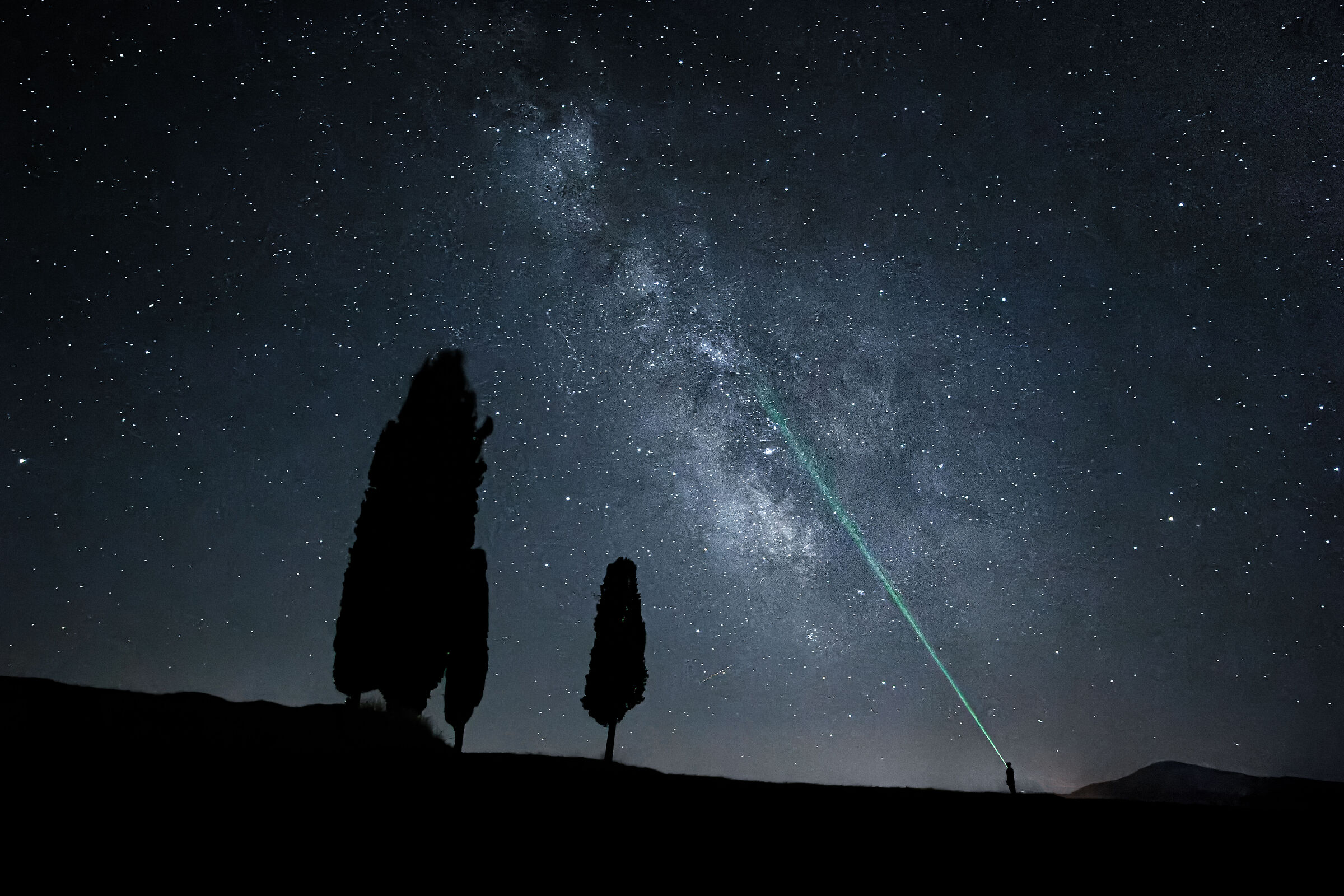 Milky Way in Val d'Orcia
