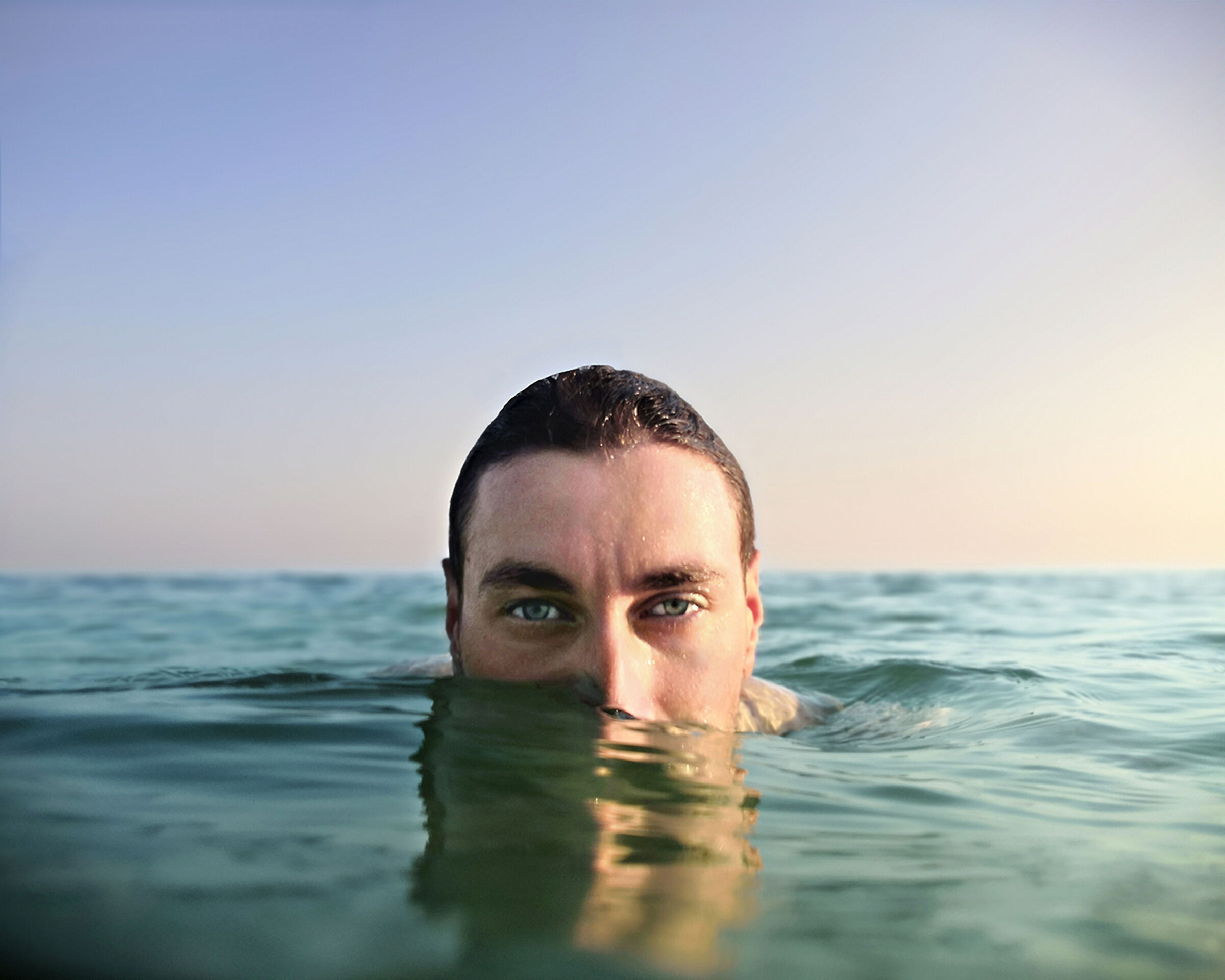 Portrait at sea