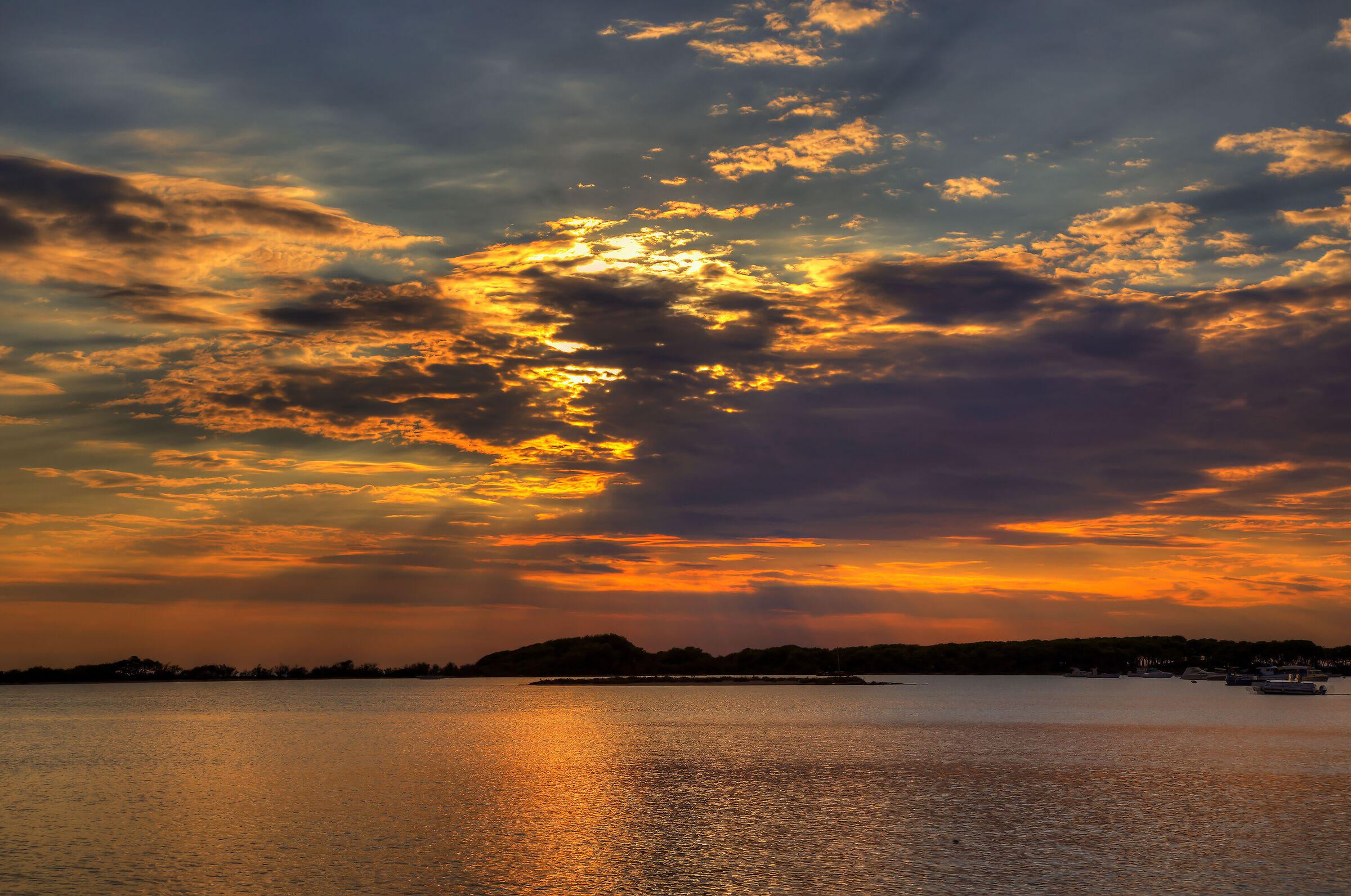 Tramonto a Porto Cesareo