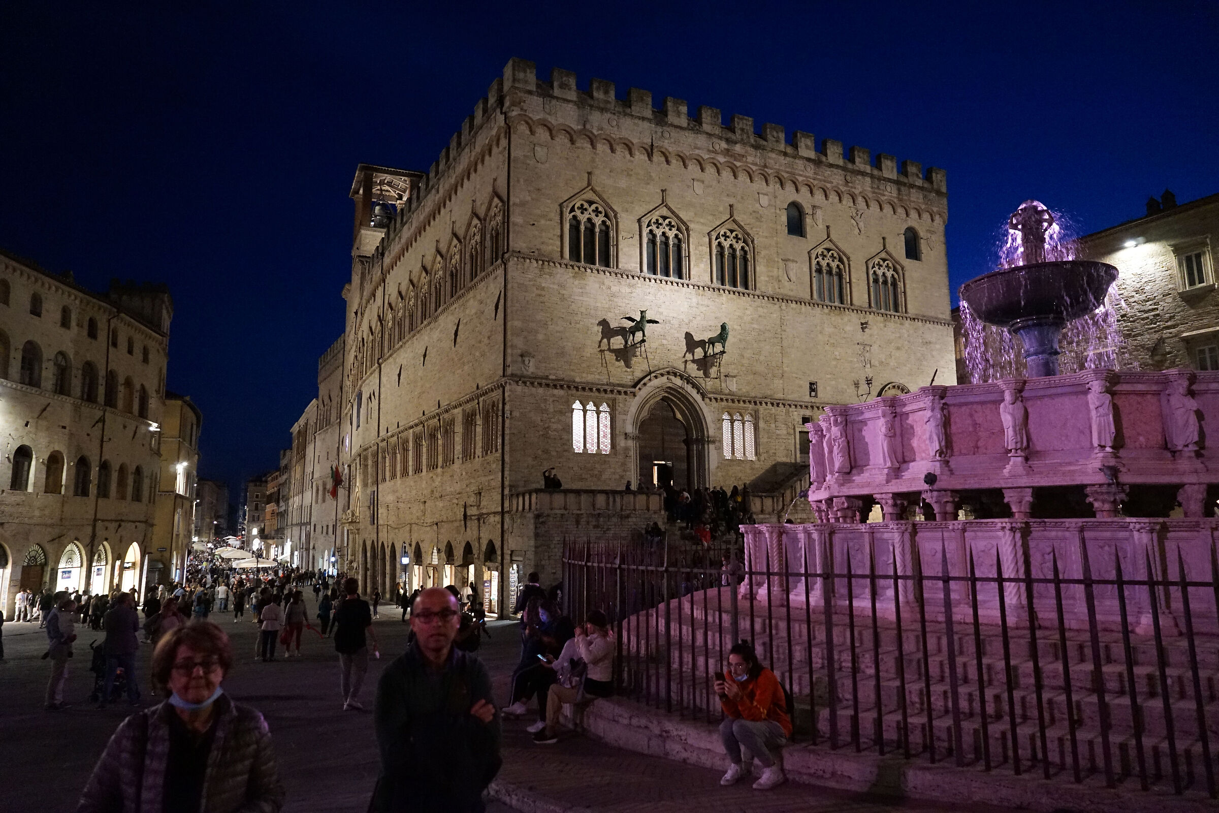 Perugia by night