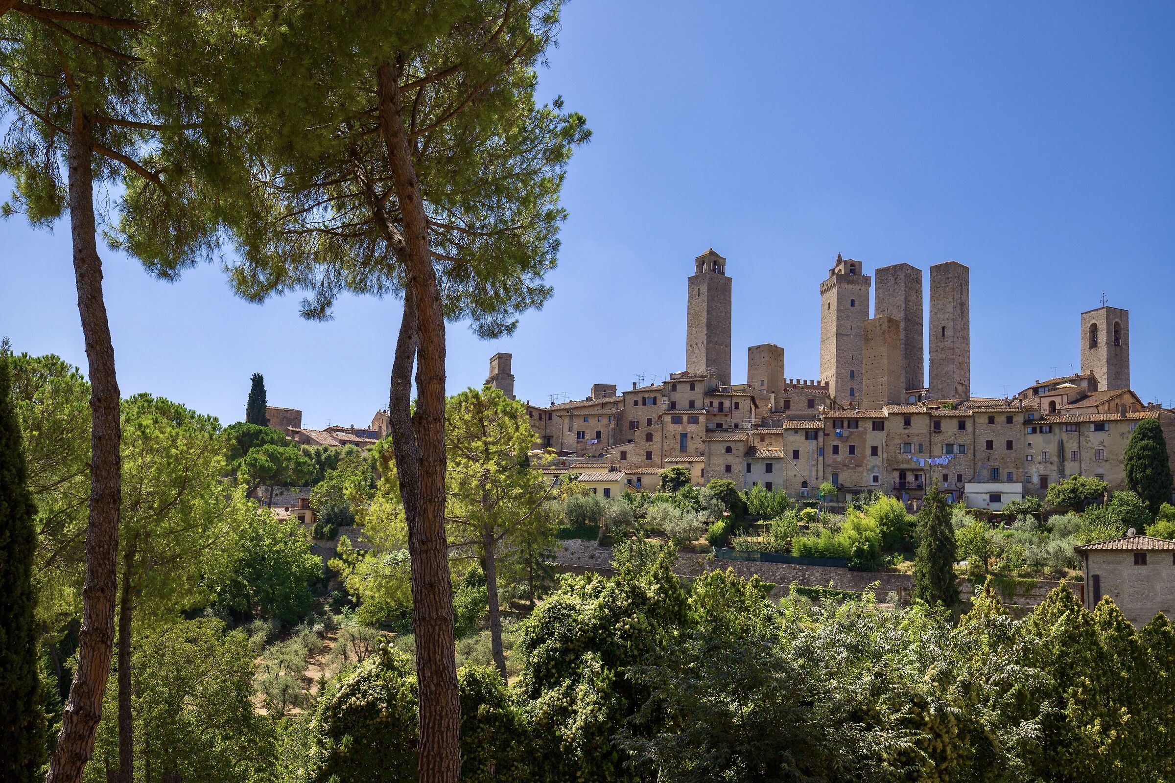 San Gimignano, uno scorcio.
