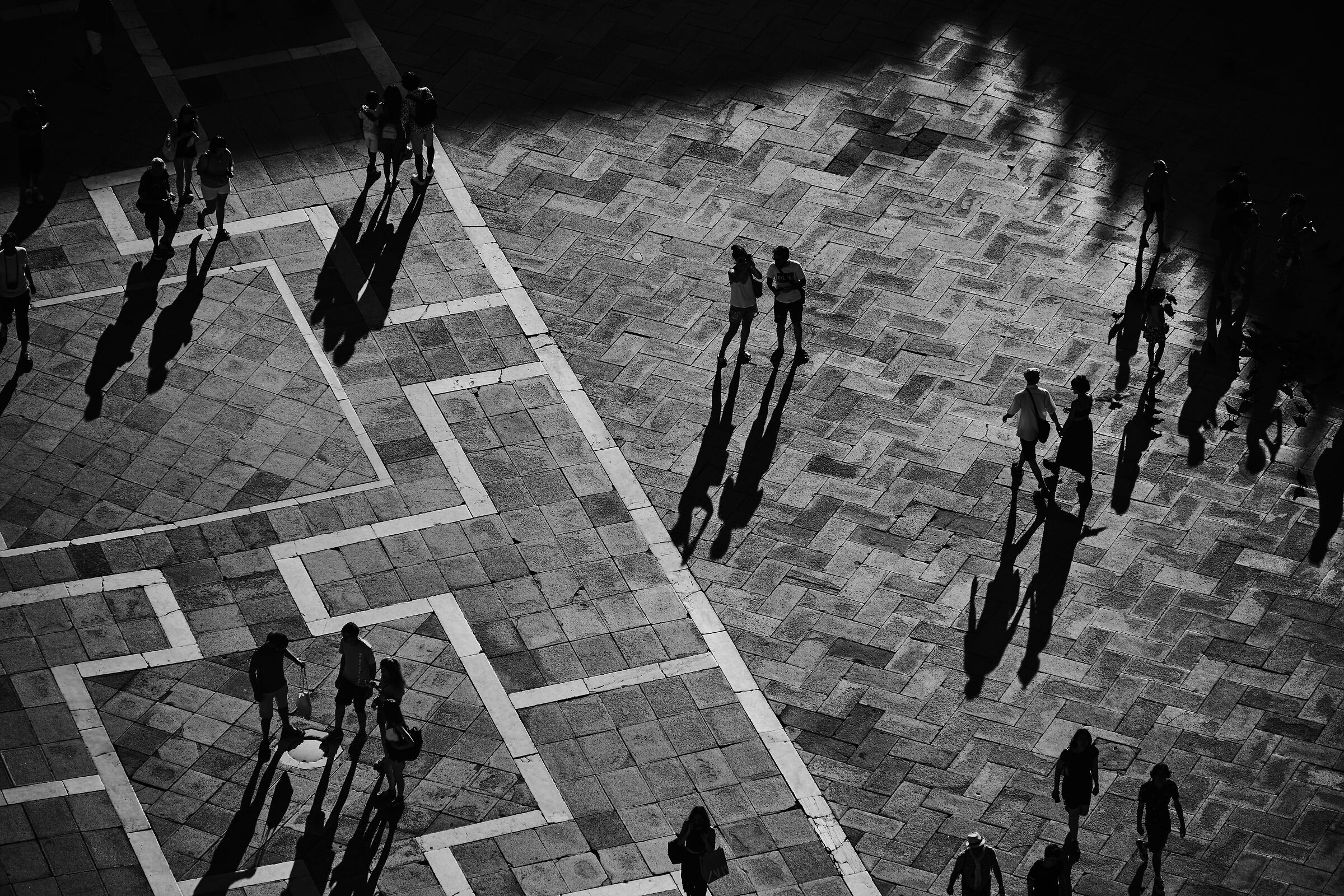 Ombre in Piazza San Marco