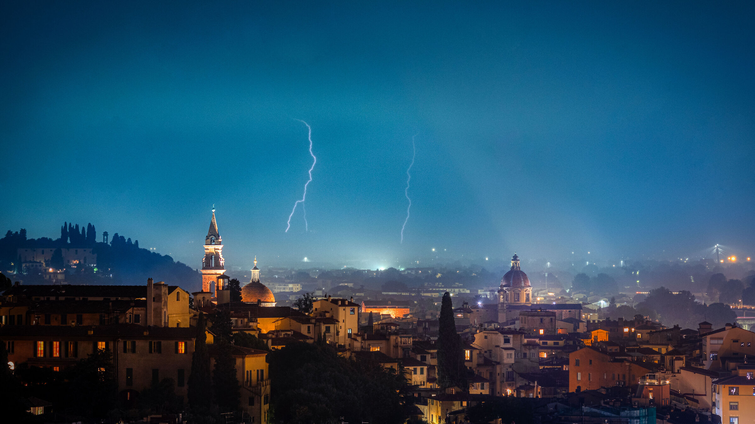 Lightning on Florence