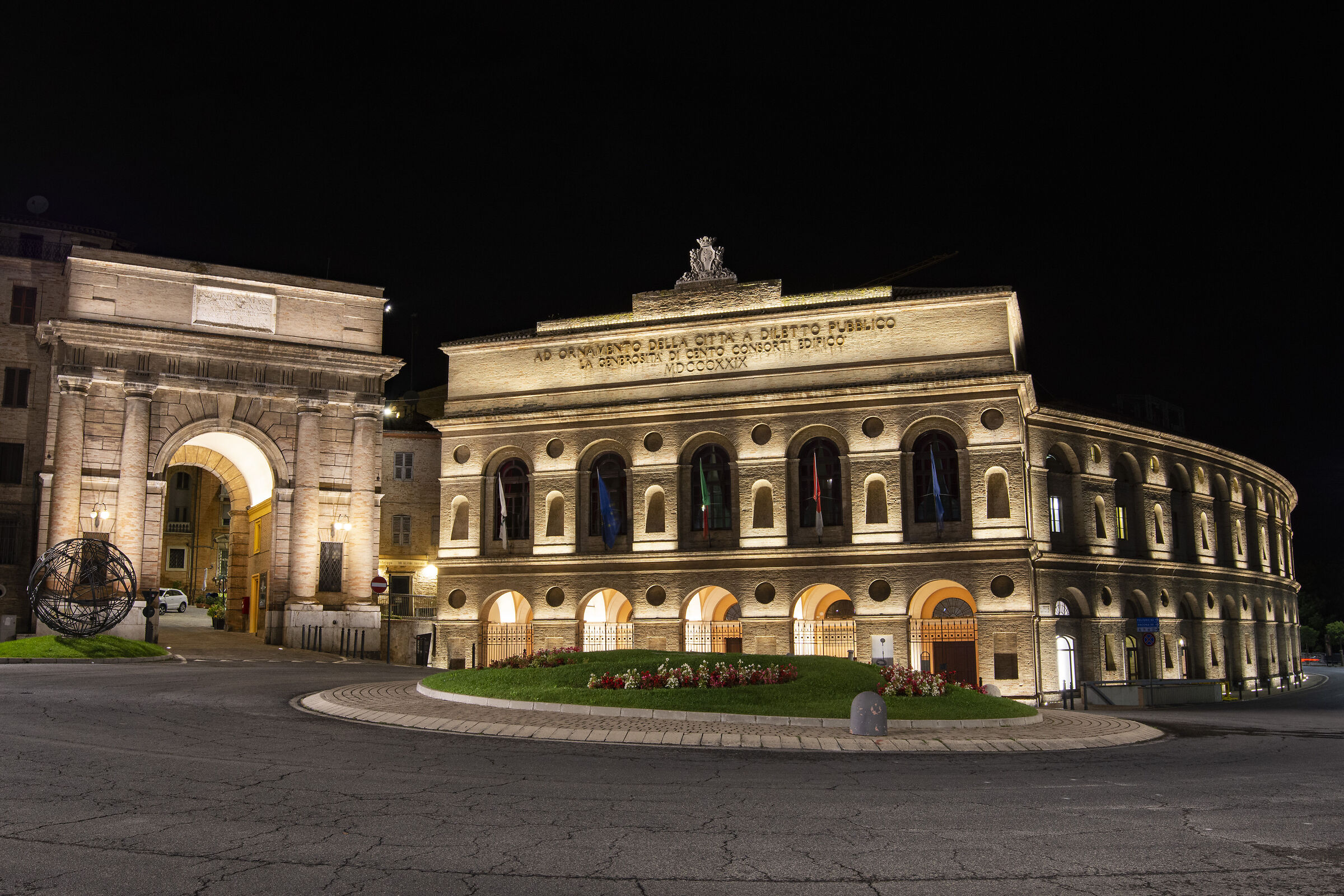 Vista da Piazza Nazario Sauro