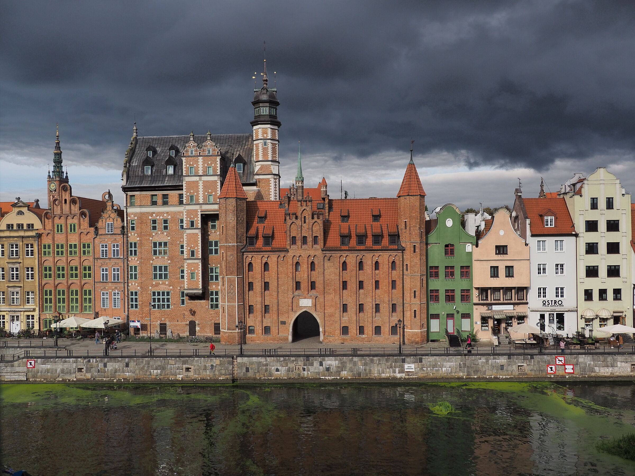 Danzica, finalmente non piove...
