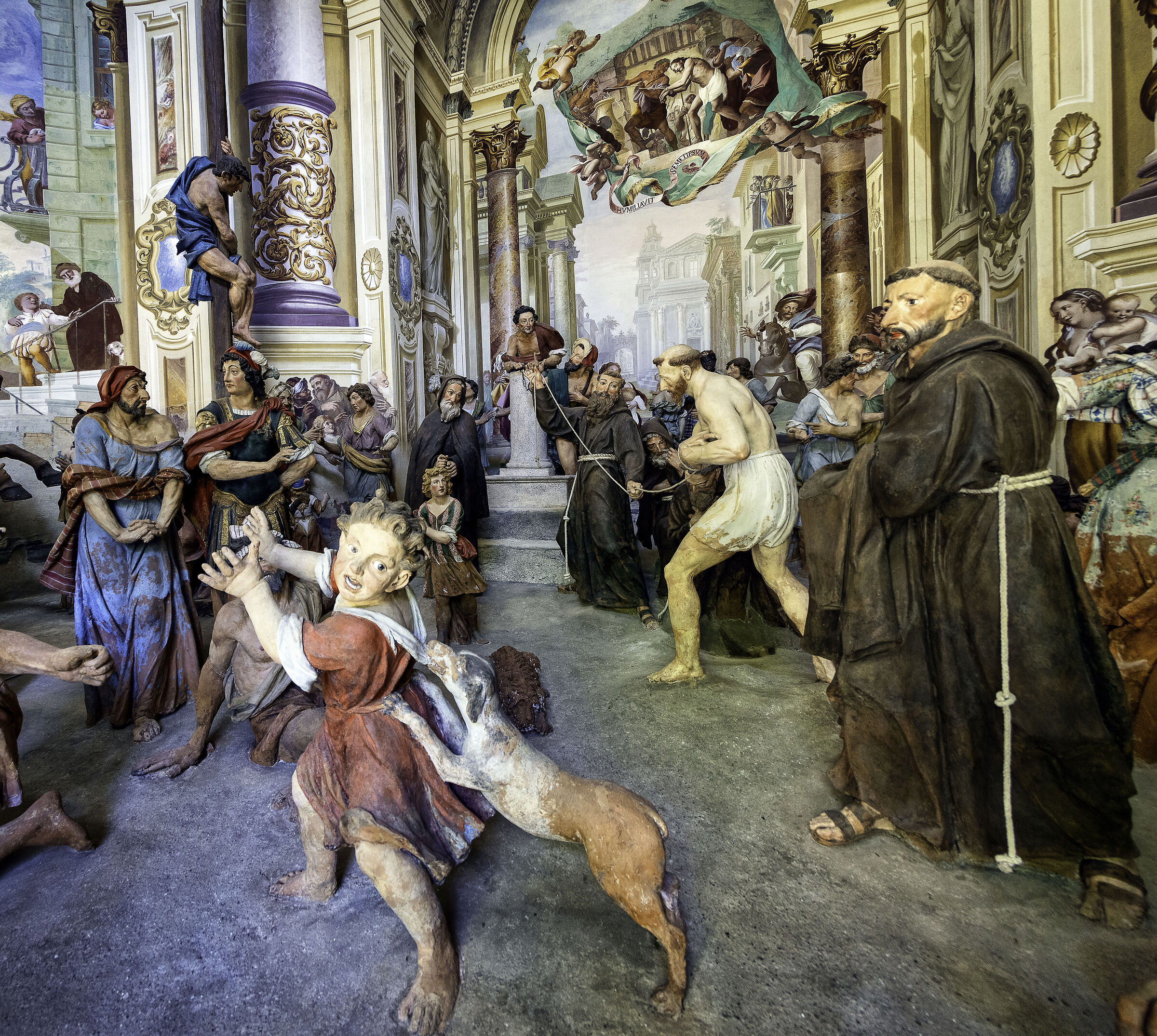 Franciscan scene