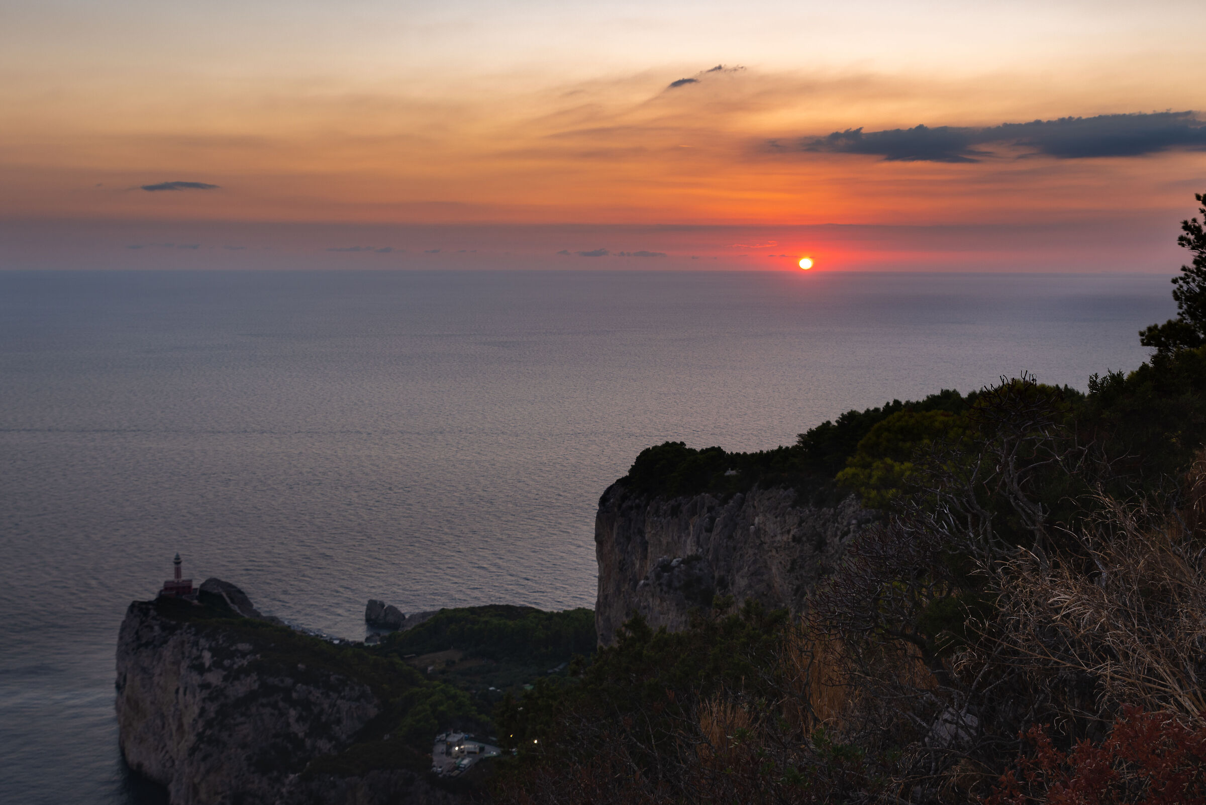 Tramonto a Capri