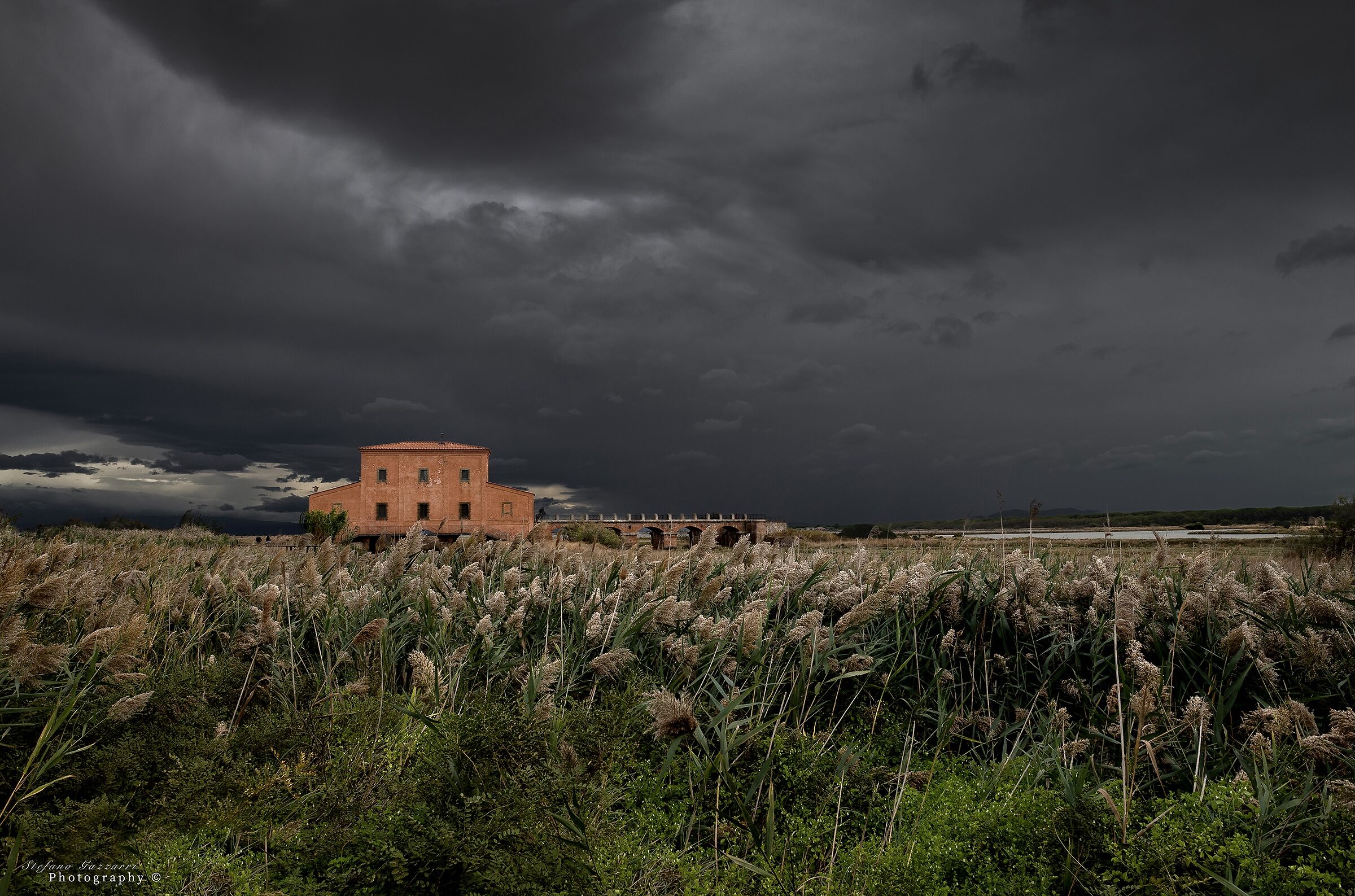 Storm on the Tuscan Maremma