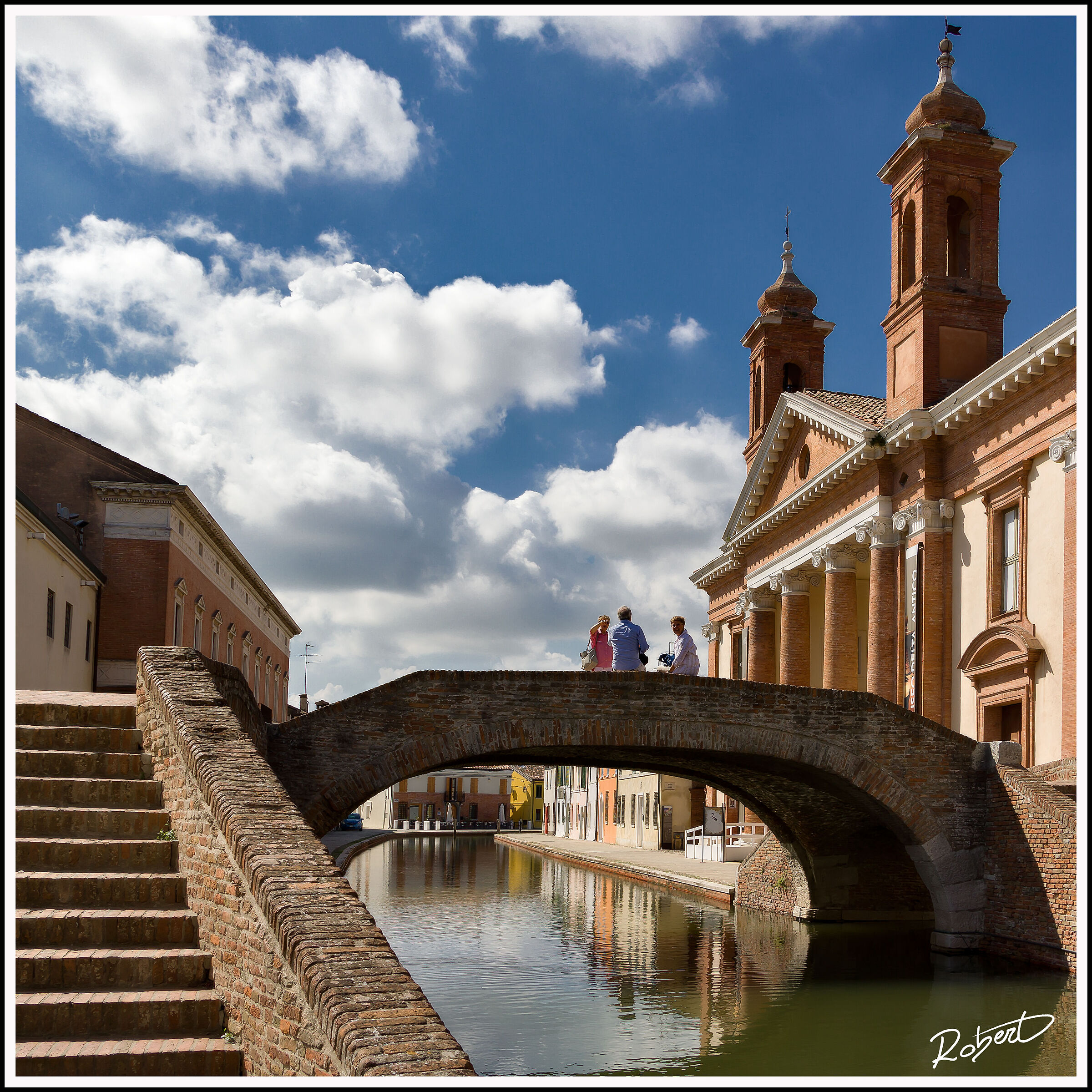 four chats on the bridge