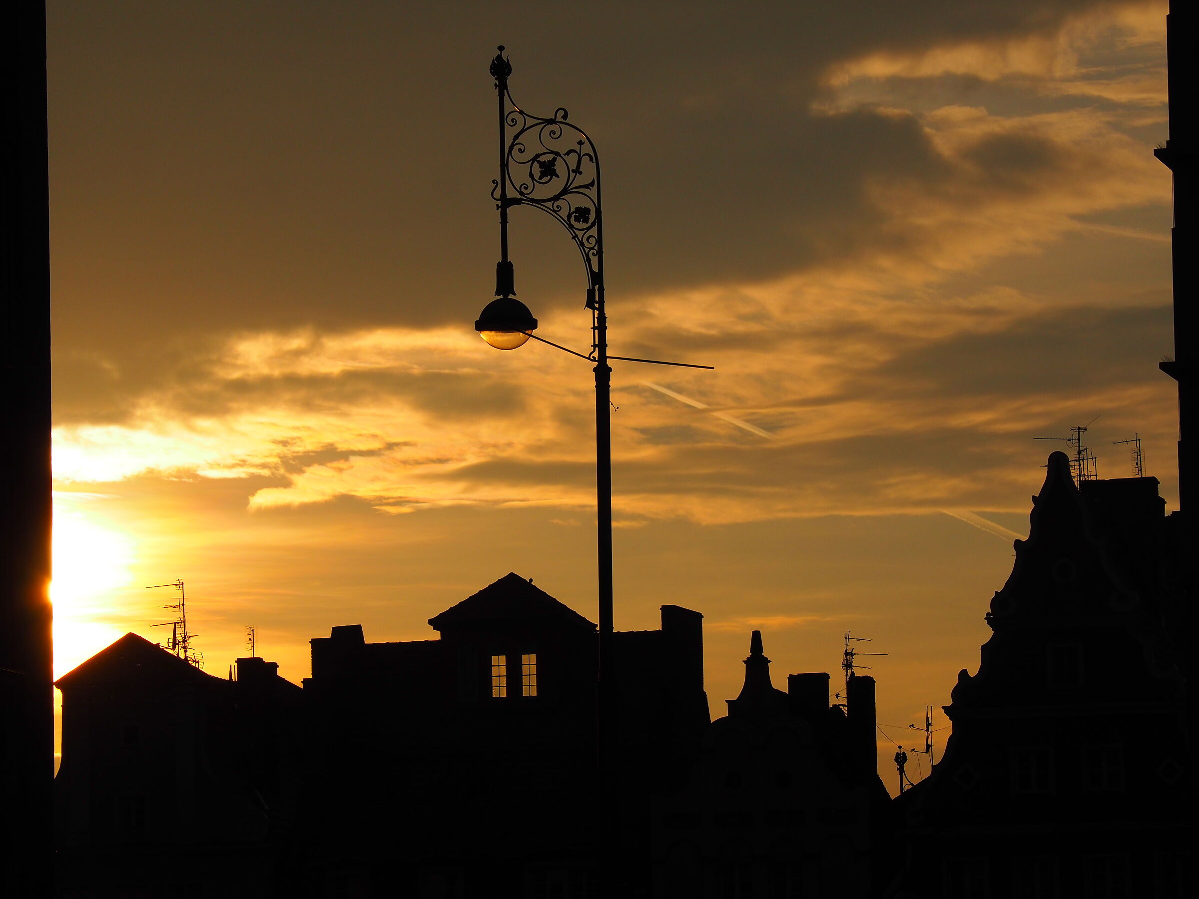 Golden hour in Wroc&lstrok;aw