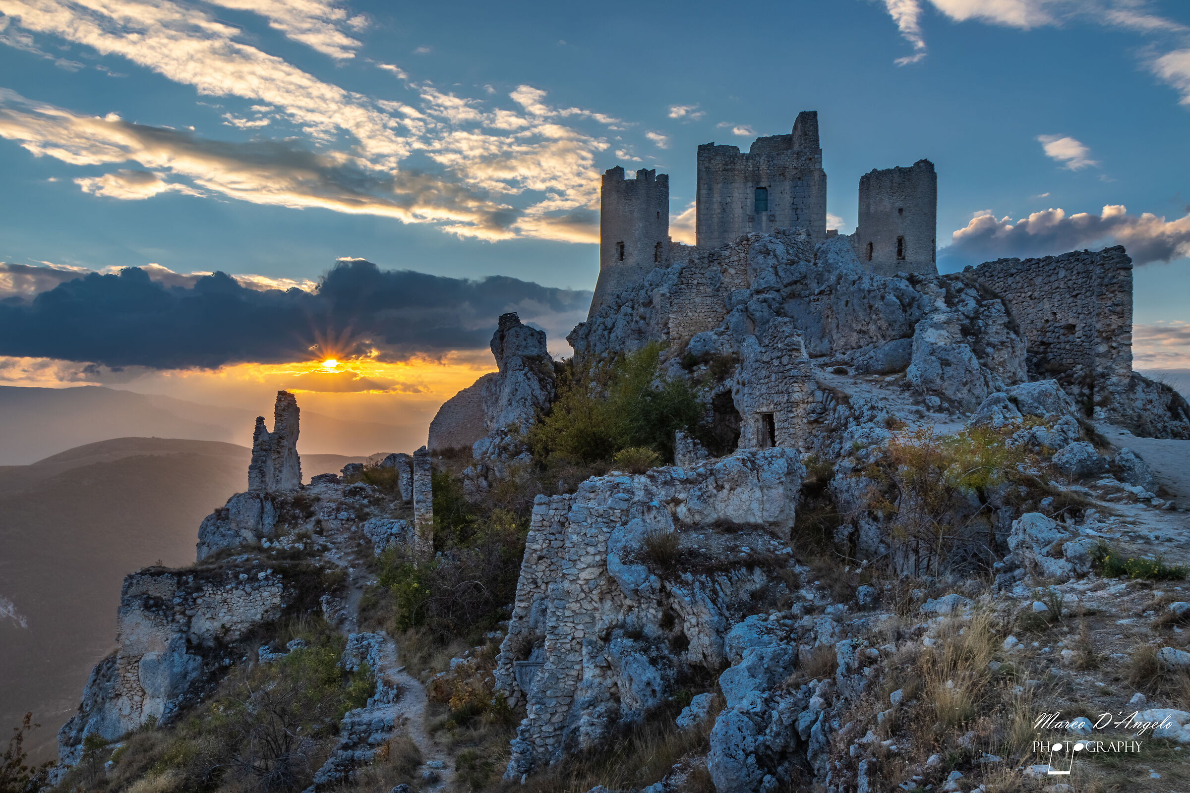 Rocca Calascio - tramonto