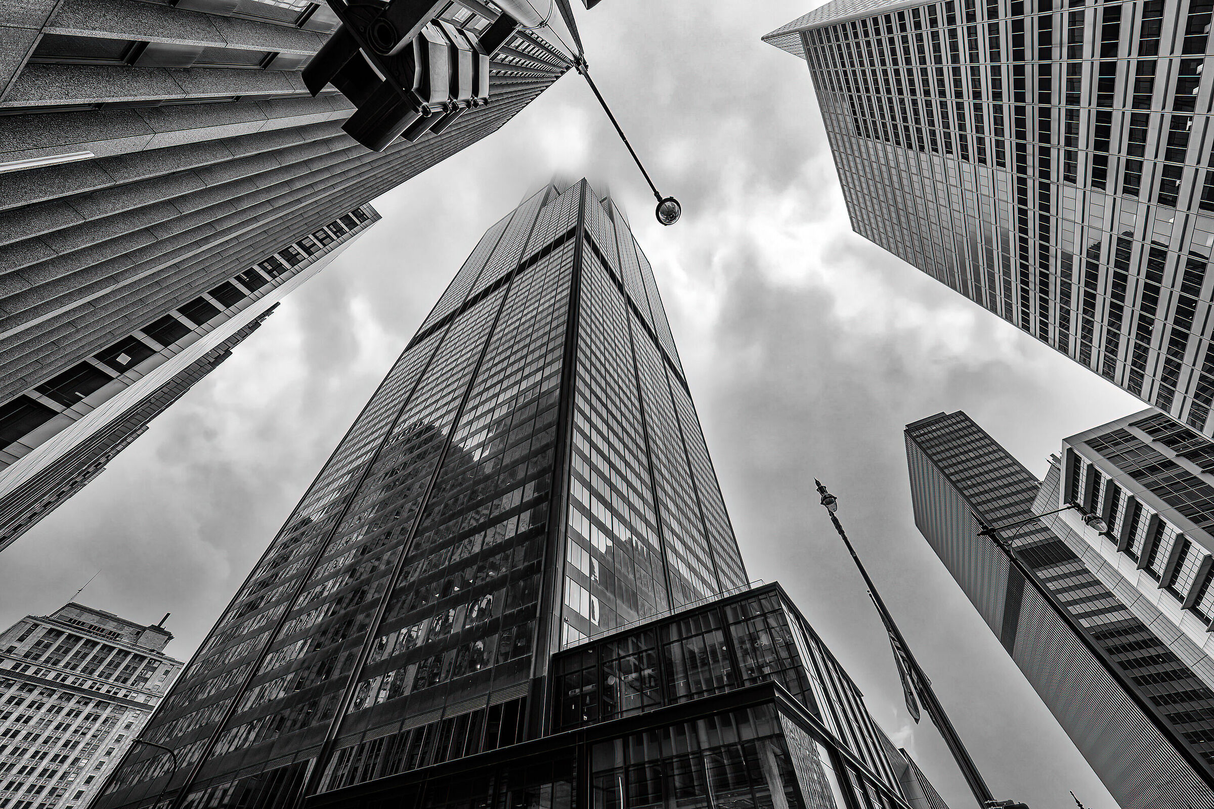 Looking Up in Chicago