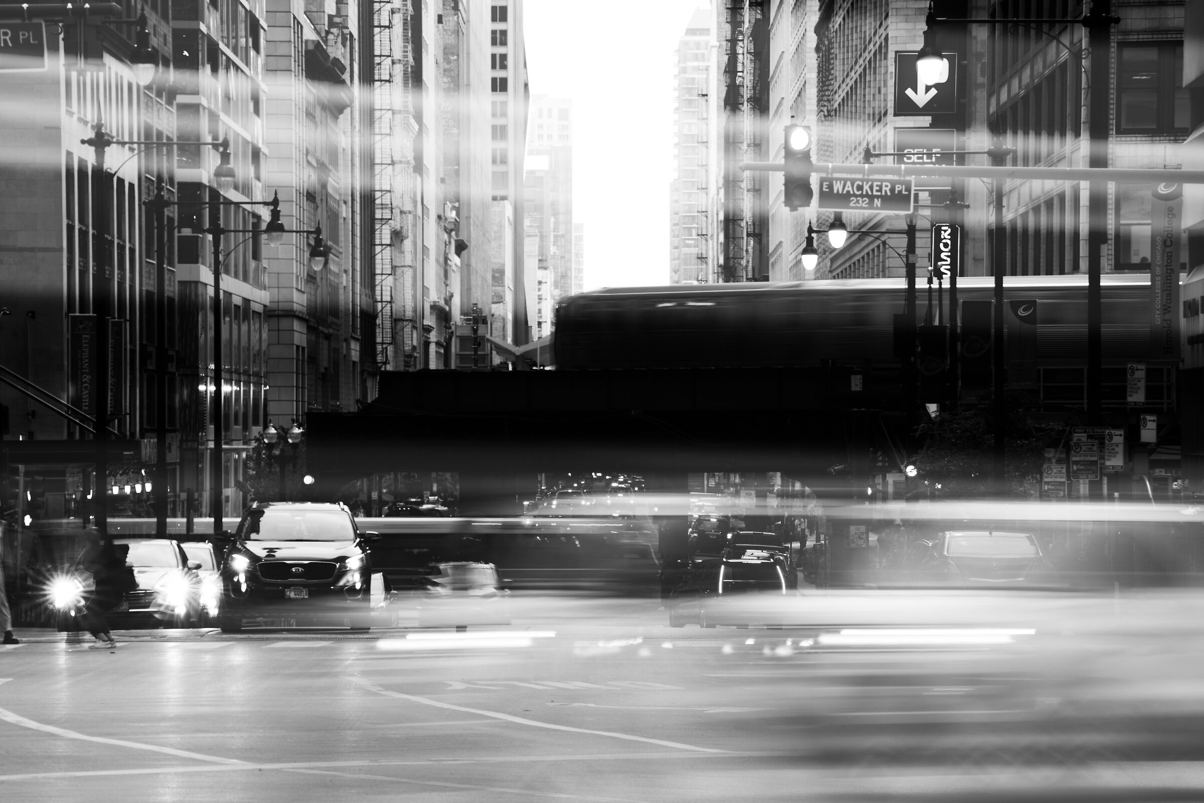 Rush hours in Chicago