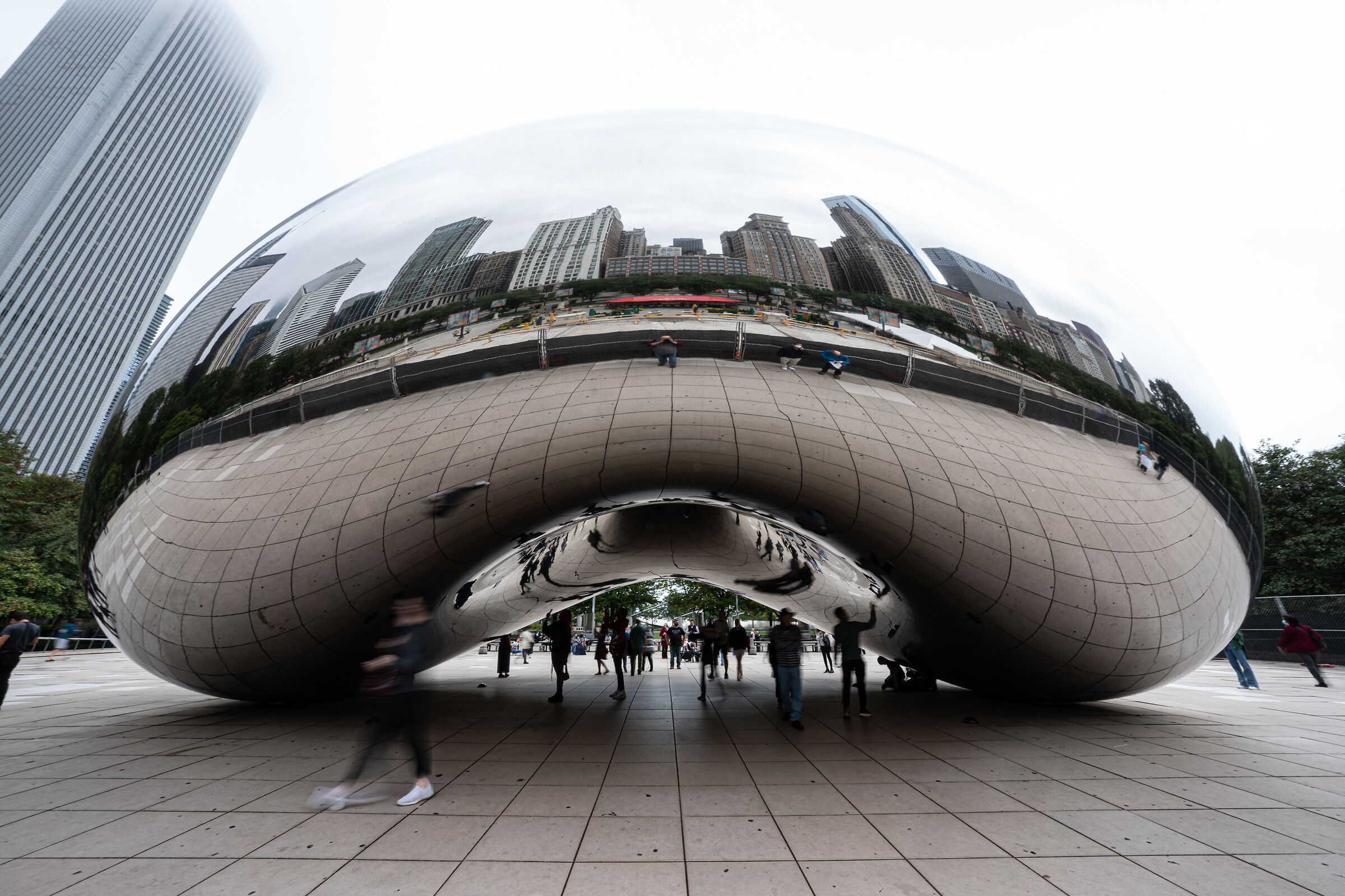 The "bean" in Millenium Park