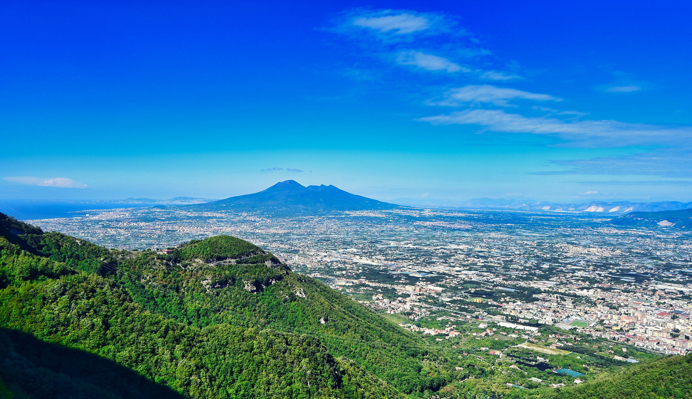 Il Vesuvio dal Valico di Chiunzi
