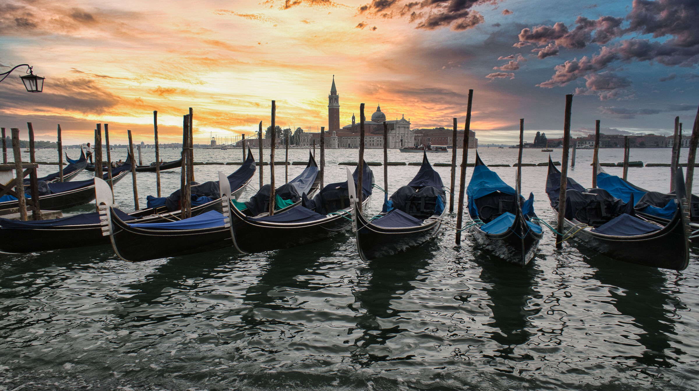 Sunset on the Riva degli Schiavoni