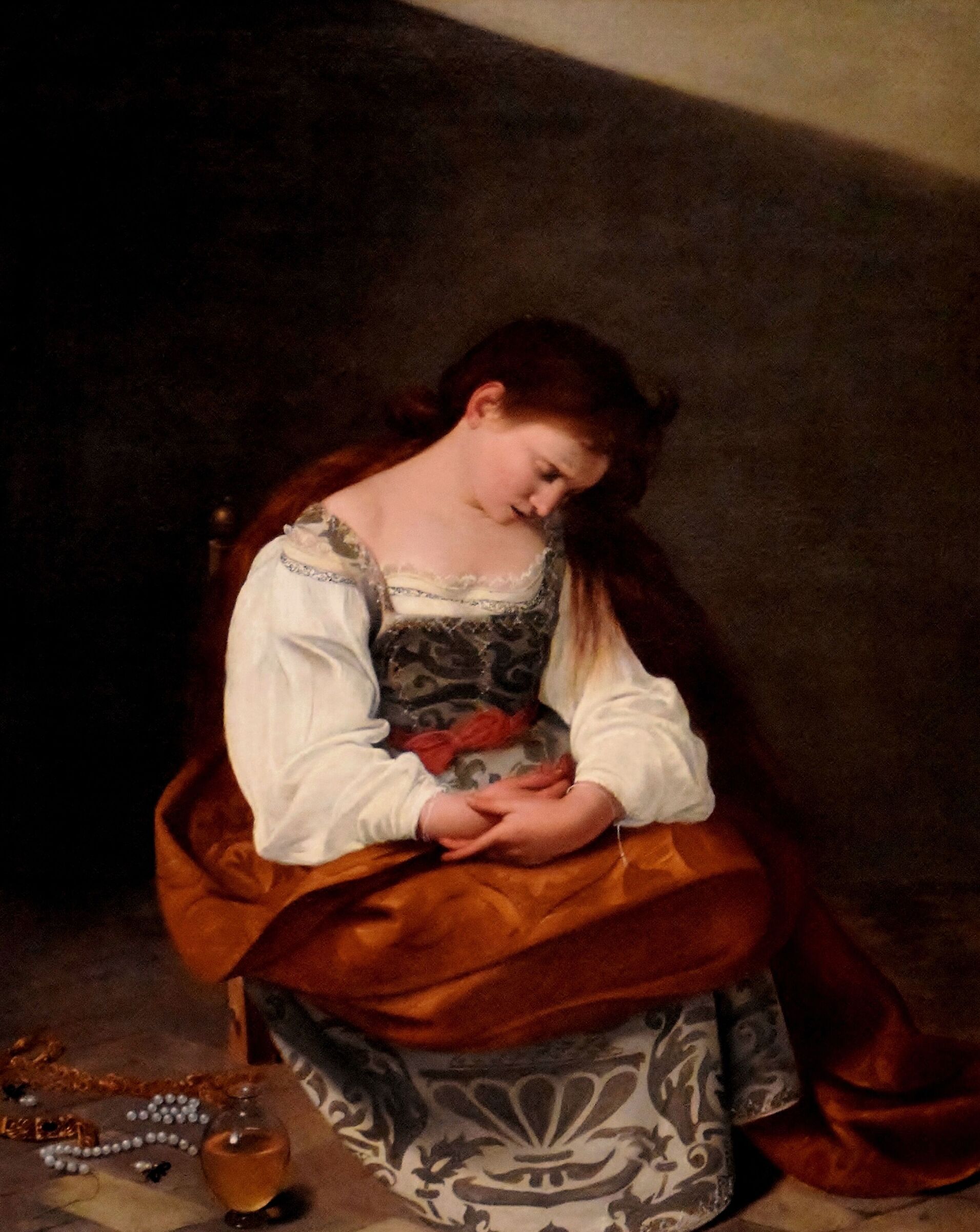 Caravaggio "Maddalena penitente"