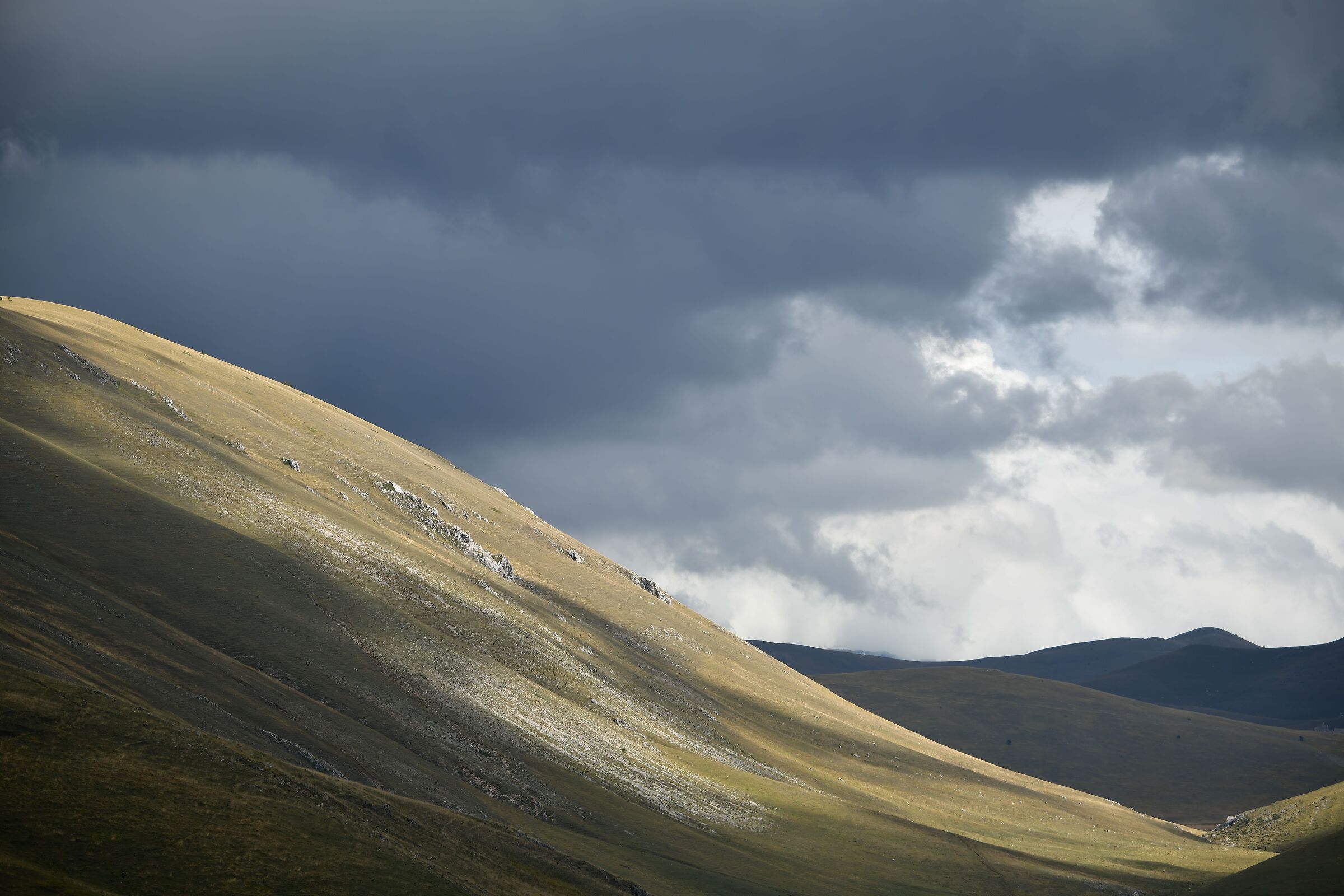 Salendo a Campo Imperatore
