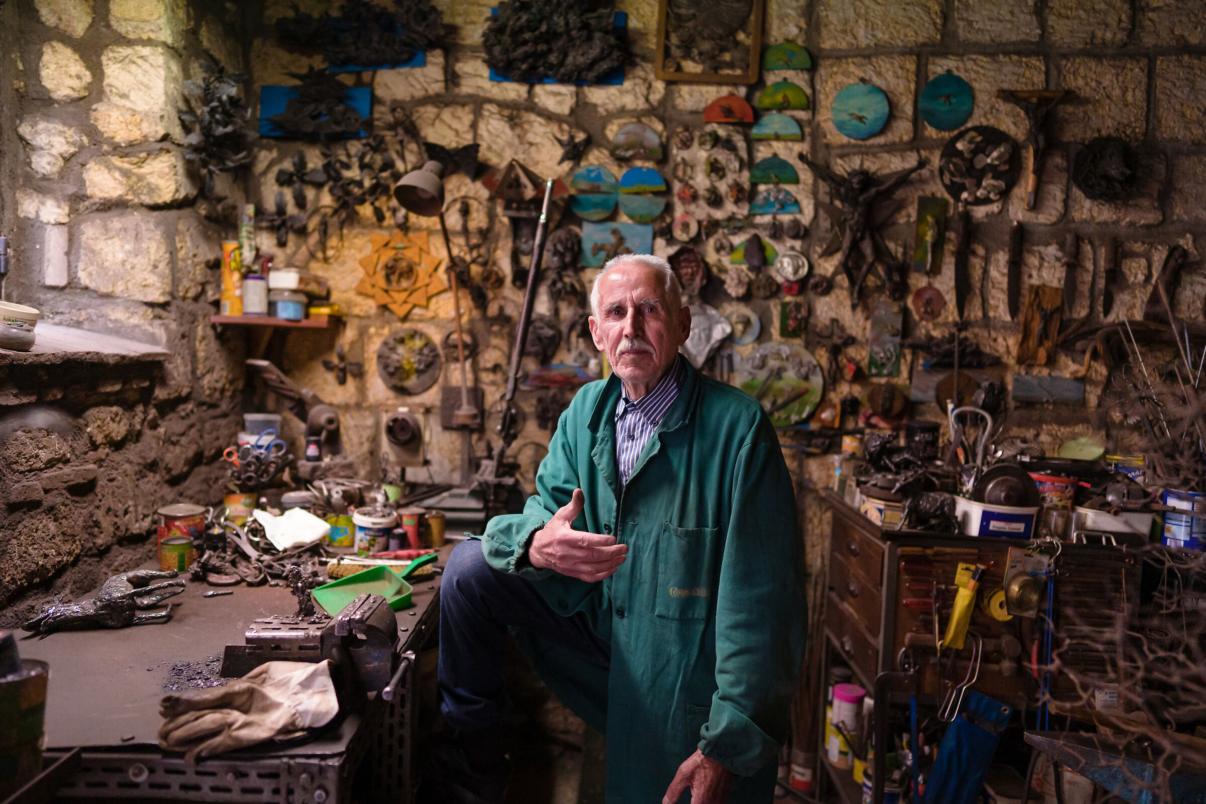 The Sculptor... iron