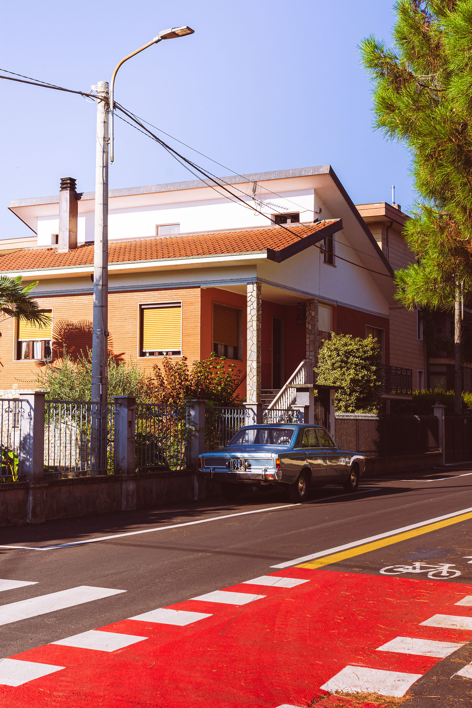 Car and house