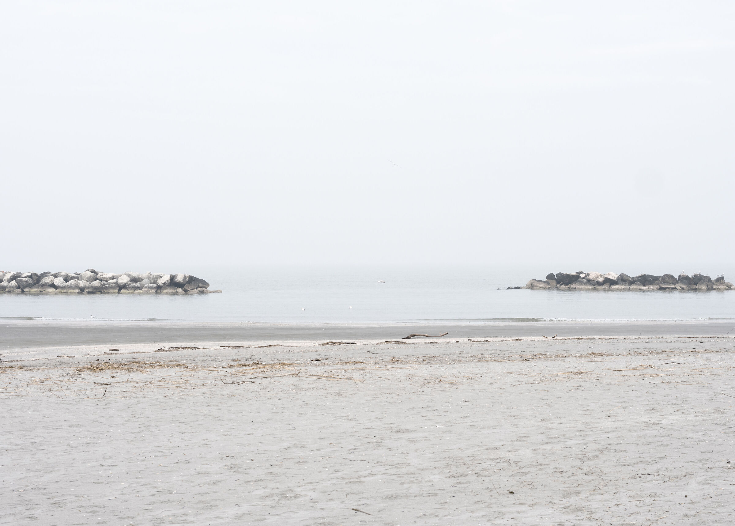 Il mare davanti a Torre Pedrera