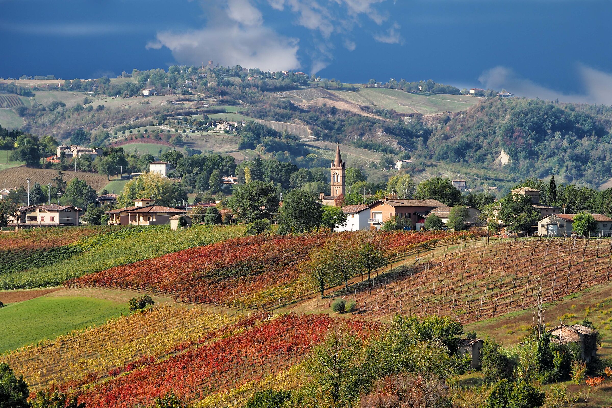Modena Hill in autumn