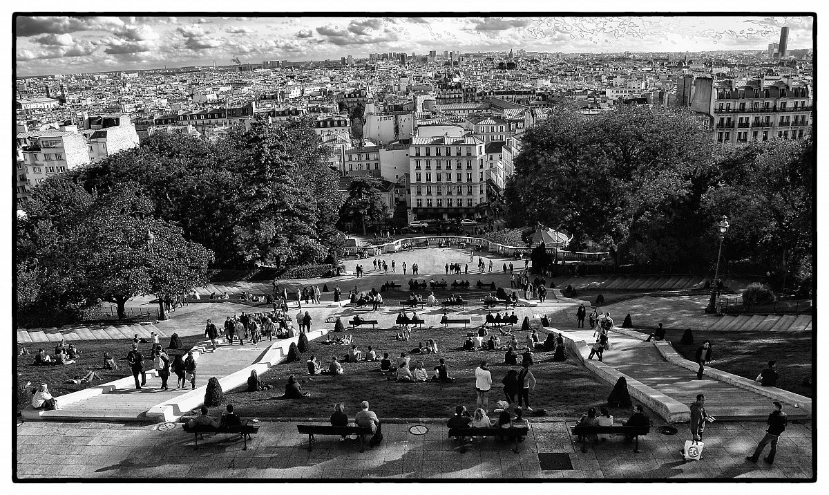 view from Montmartre