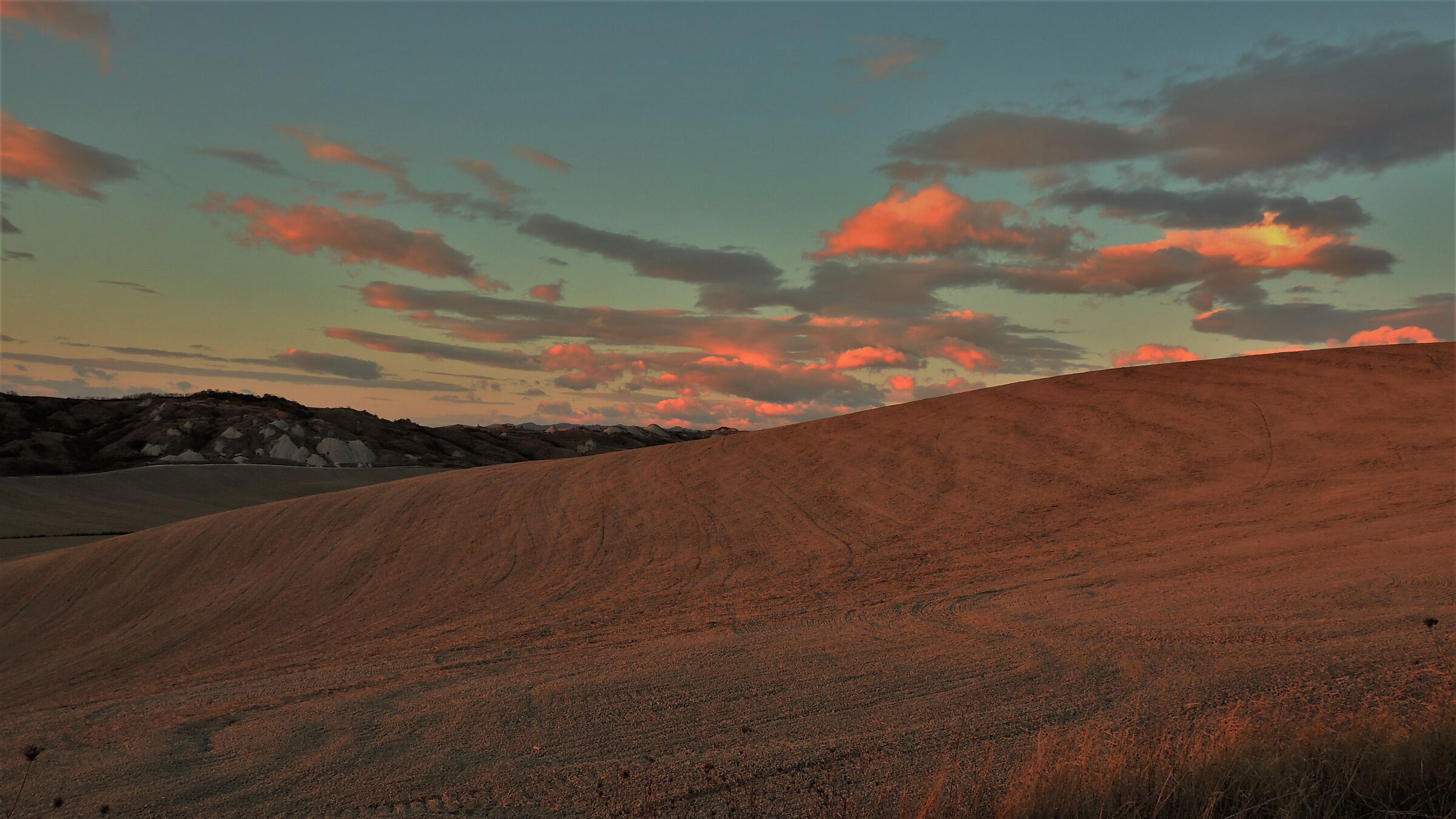 il cielo in val D'Orcia
